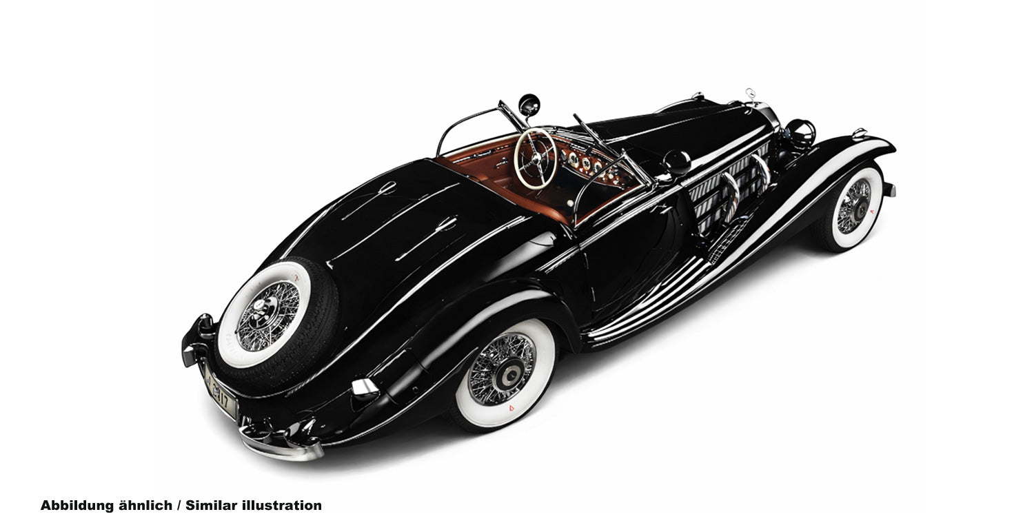 1:18 CMC M-313 Mercedes-Benz 500K Spezialroadster BLACK VORBESTELLUNG / PRE-ORDER