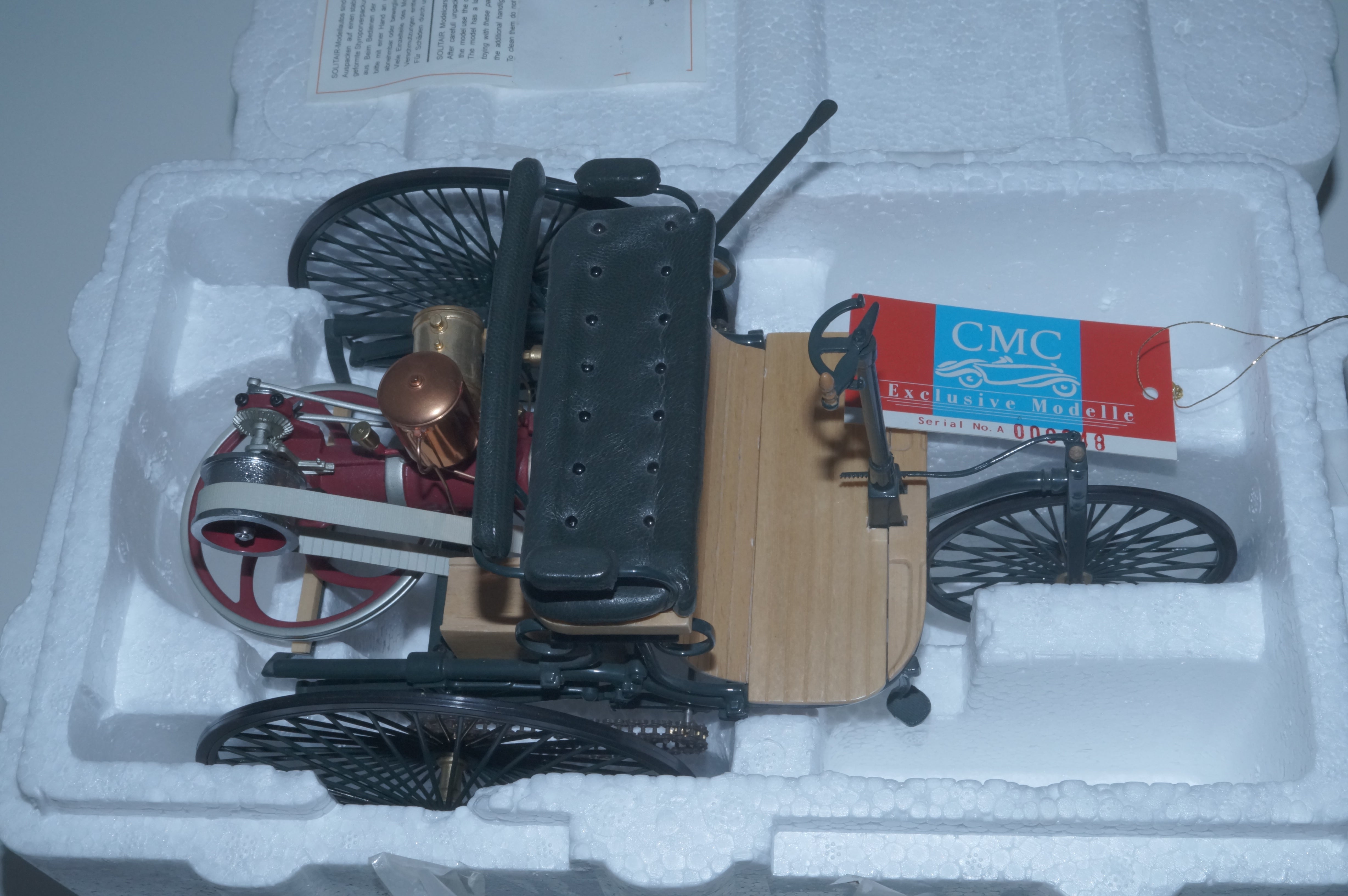 1/10 Benz Patent Motorwagen CMC M-005