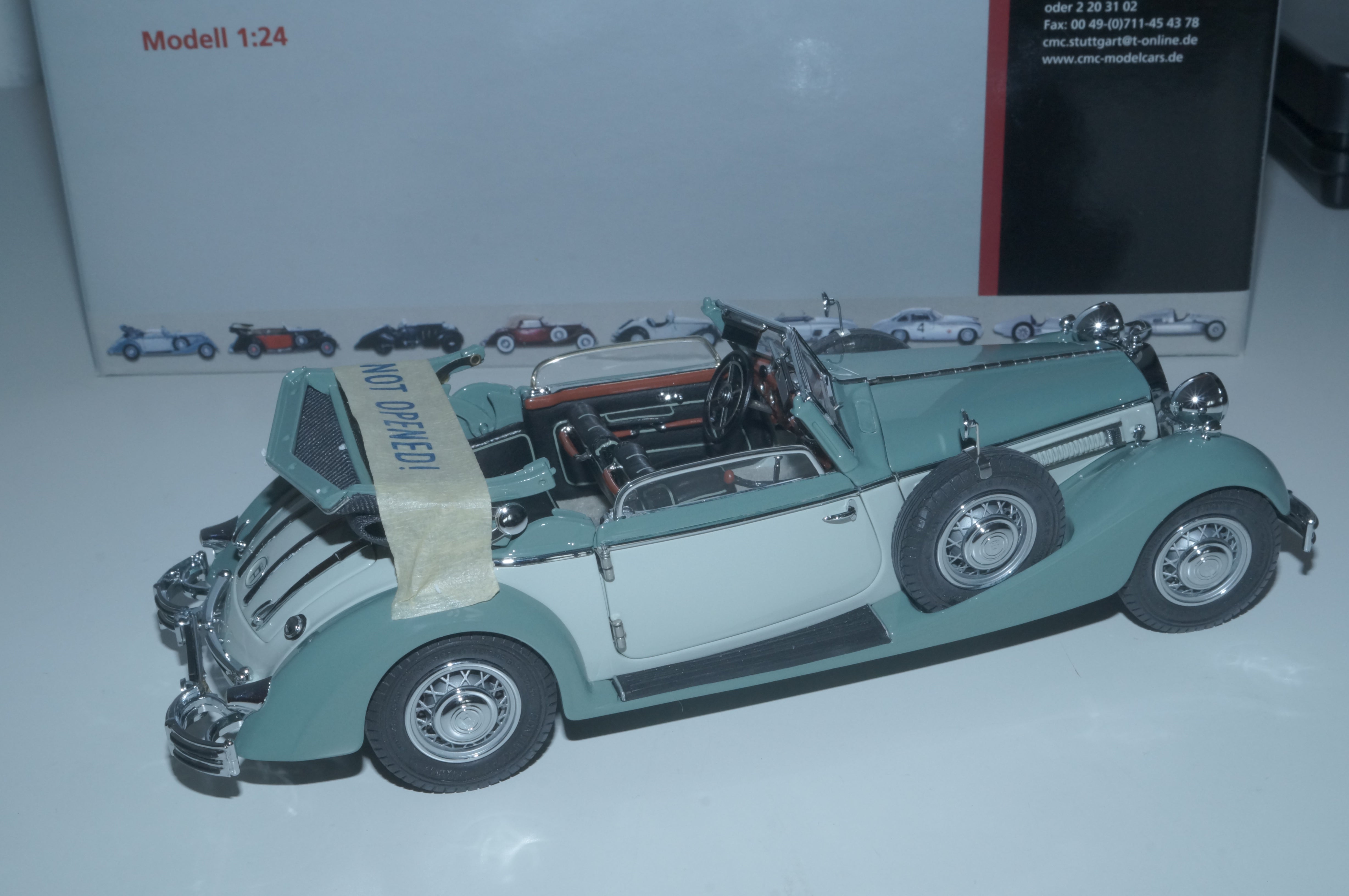 1/24 Horch 853 Cabriolet offen grün CMC M-016