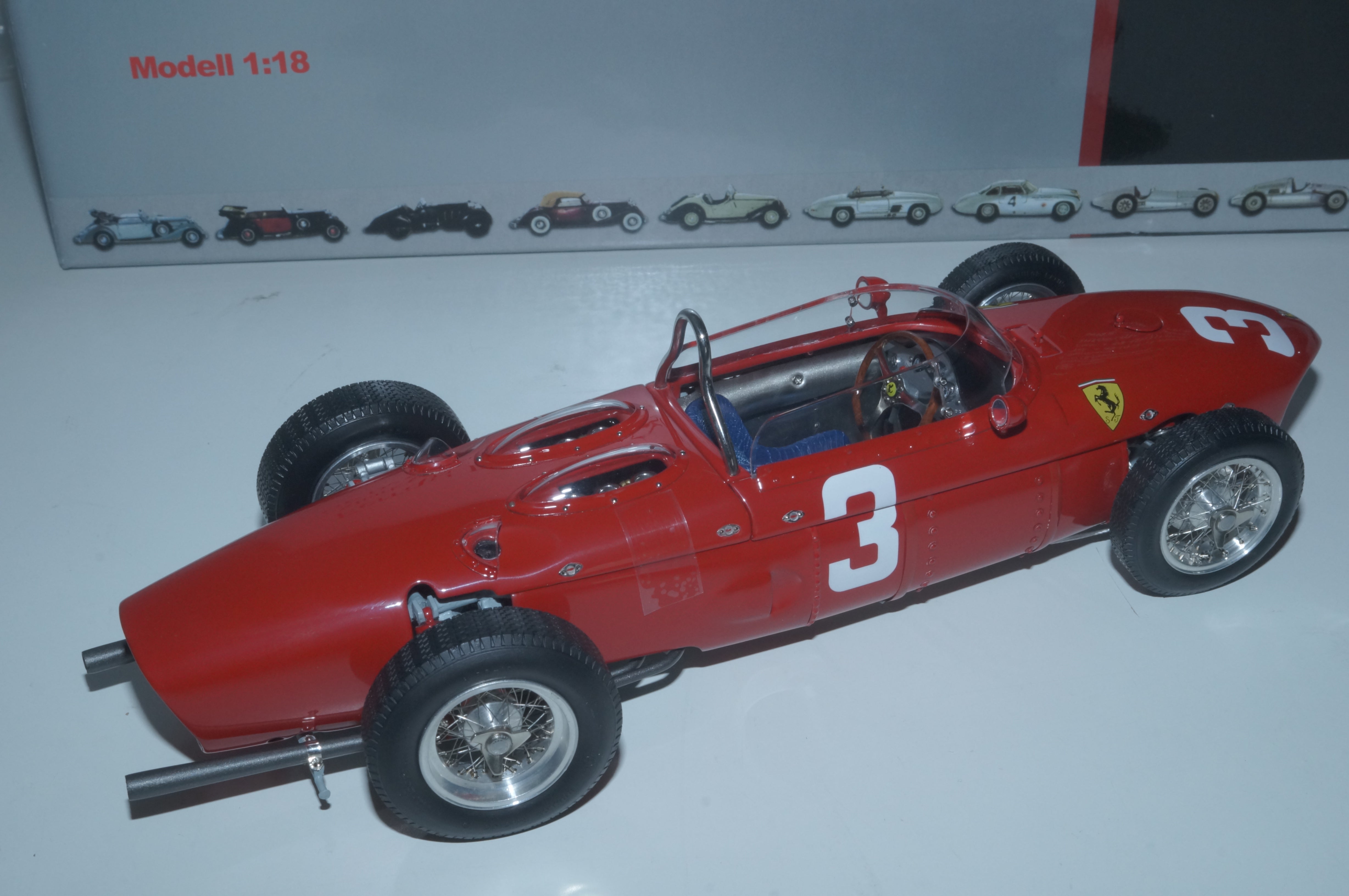 Ferrari 156 F1 'Sharknose' #3 von Trips Nurburgring CMC M-069 aus Vorbesitz