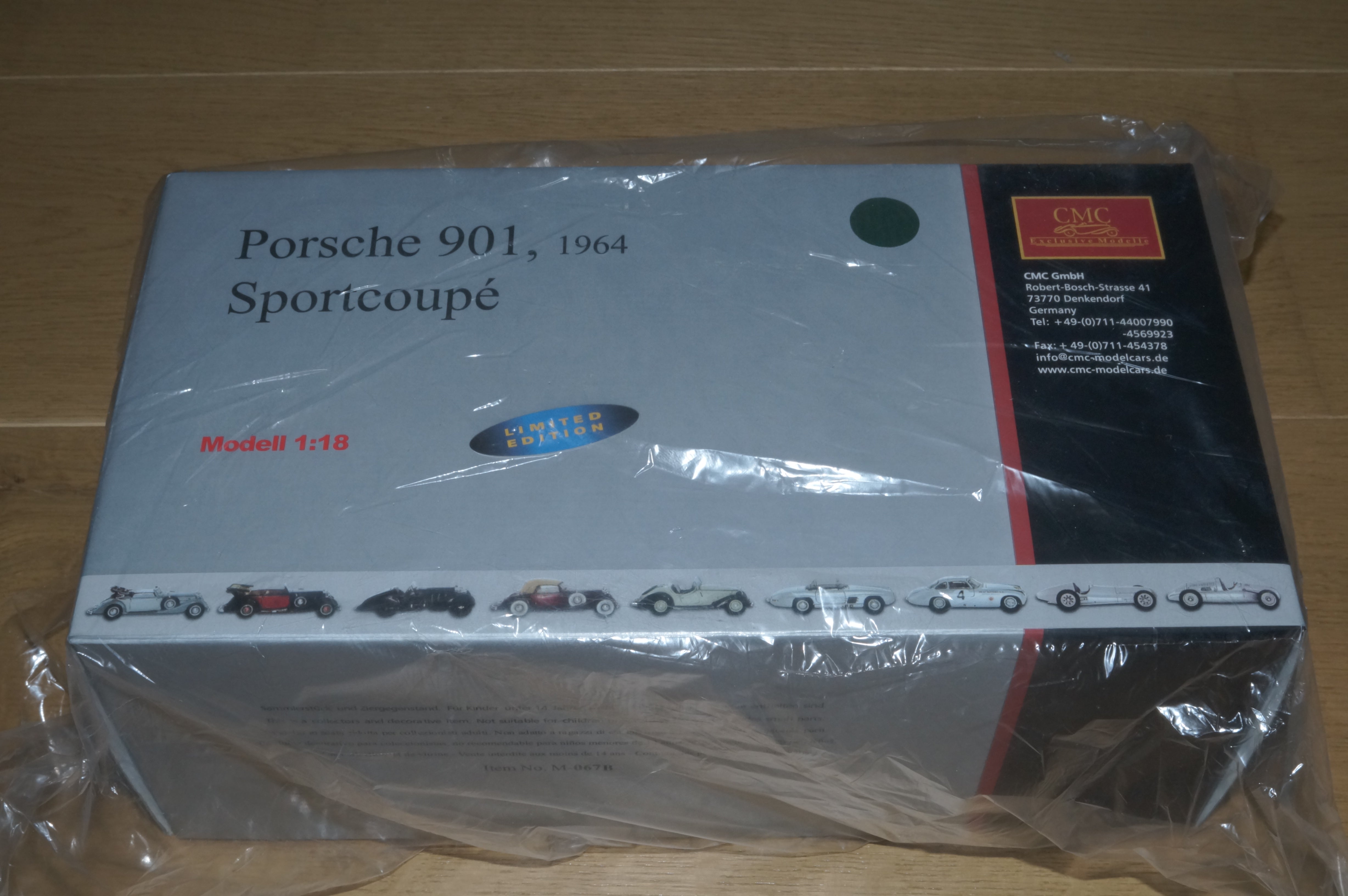 Porsche 901 Coupe irischgrün CMC M-067B