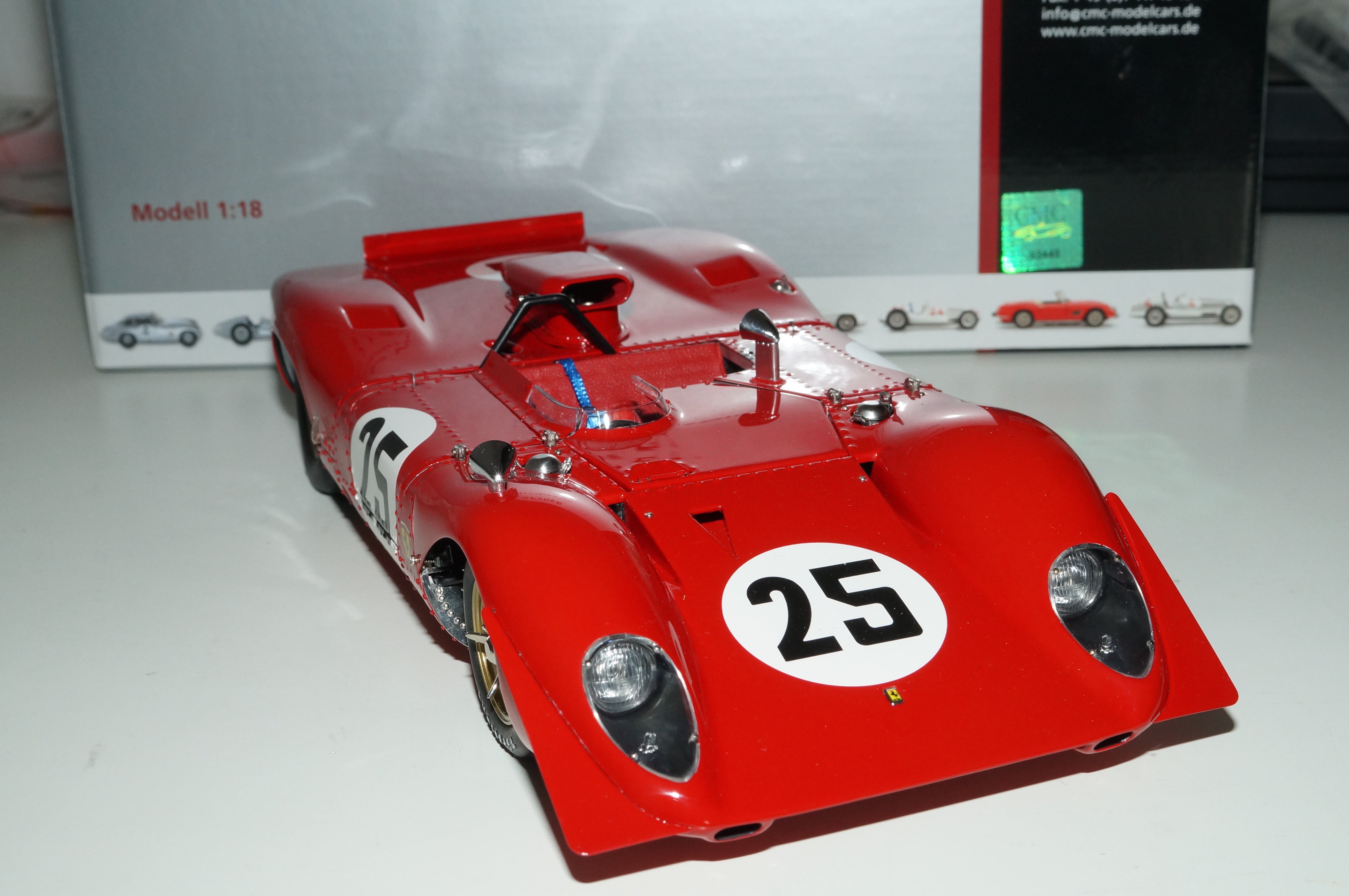 Ferrari 312P Spyder CMC M-095 -pre-owned-
