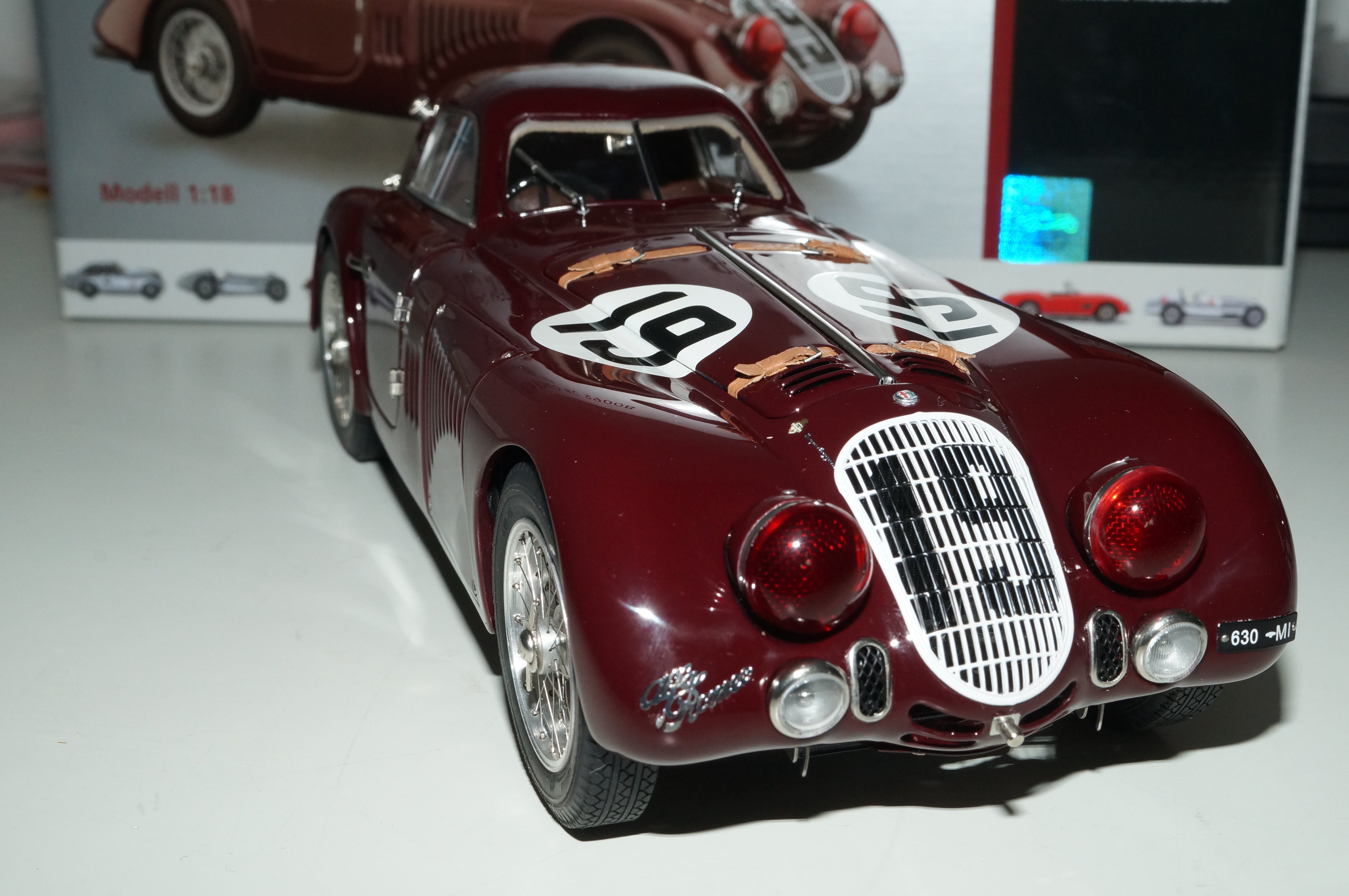 1/18 Alfa Romeo 8C 2900B Speciale #19 Le Mans 1938 CMC M-111