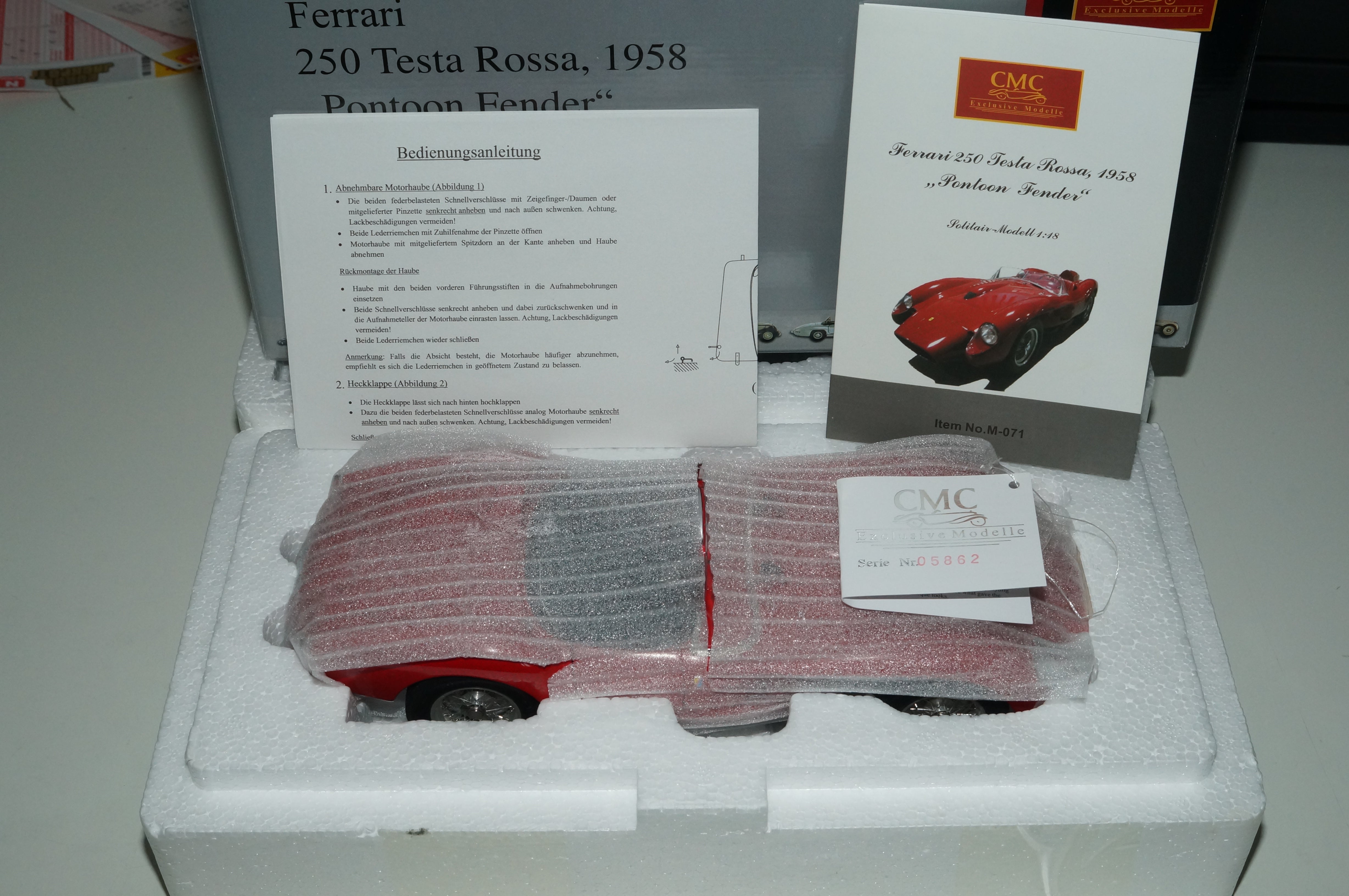 Ferrari 250 Testa Rossa 1958 CMC M-071 aus Vorbesitz