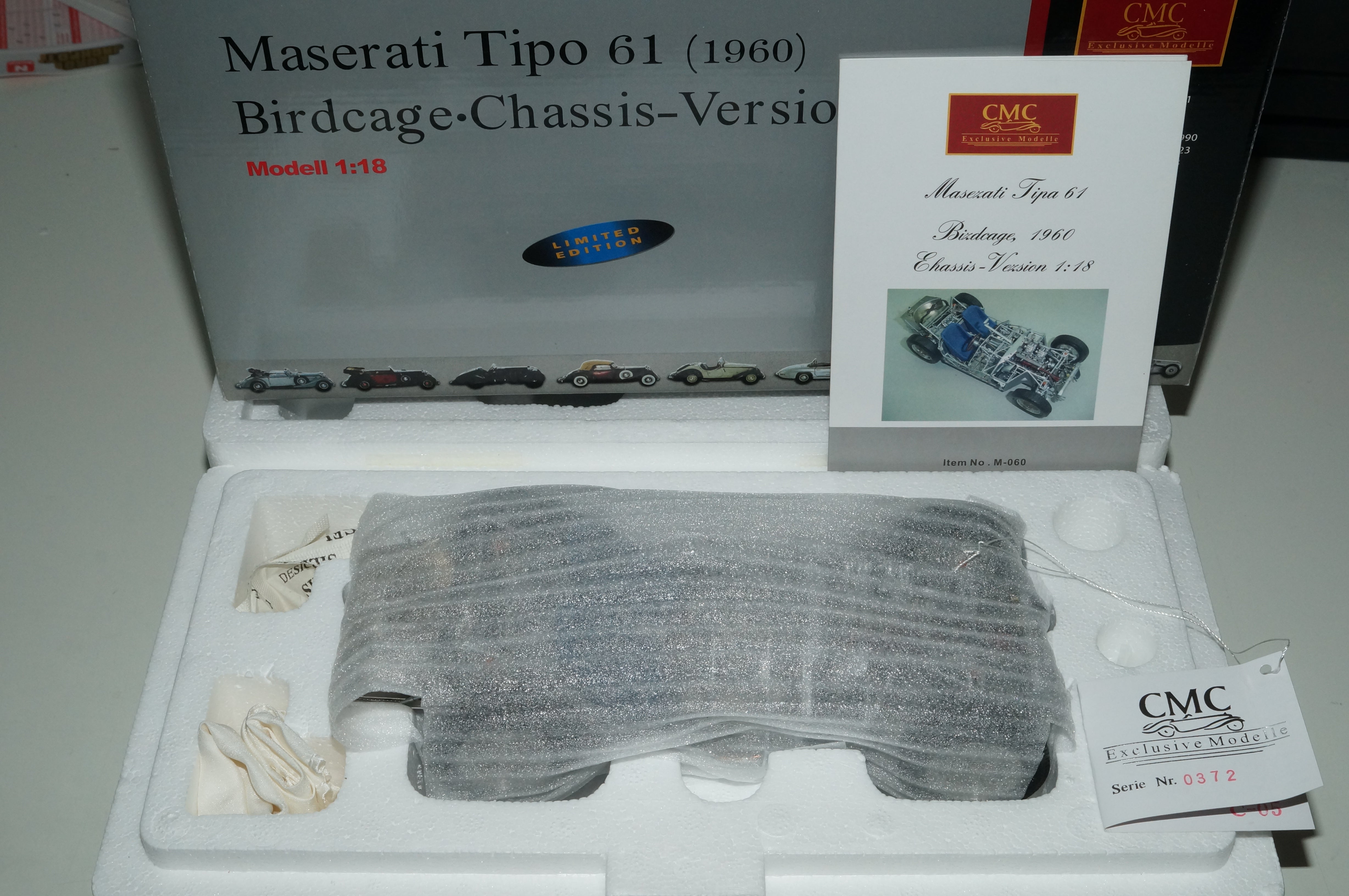 Maserati Birdcage Chassis CMC M-060 aus Vorbesitz