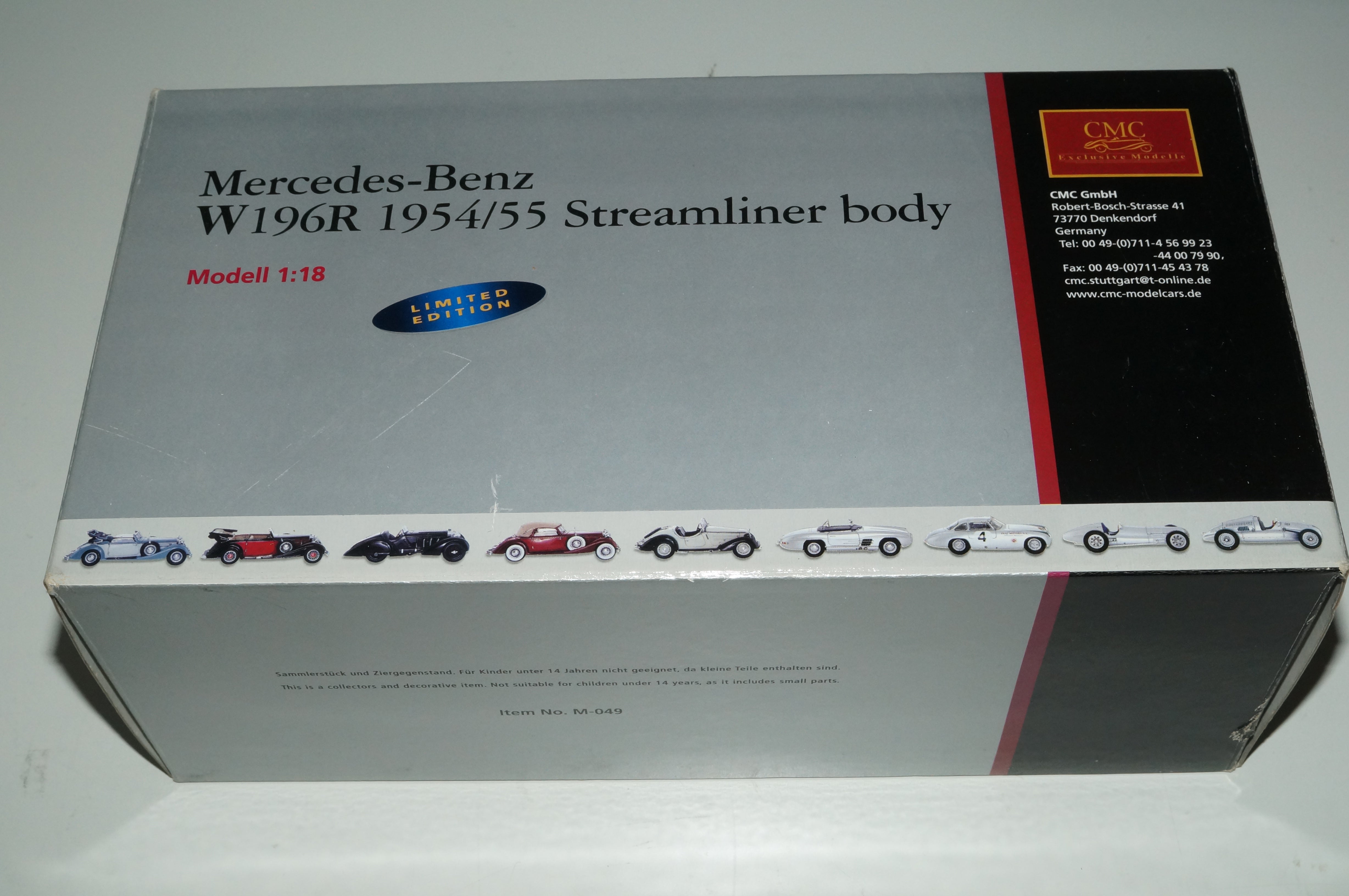 Mercedes-Benz W196R #18 Juan M. Fangio CMC M-049 aus Vorbesitz