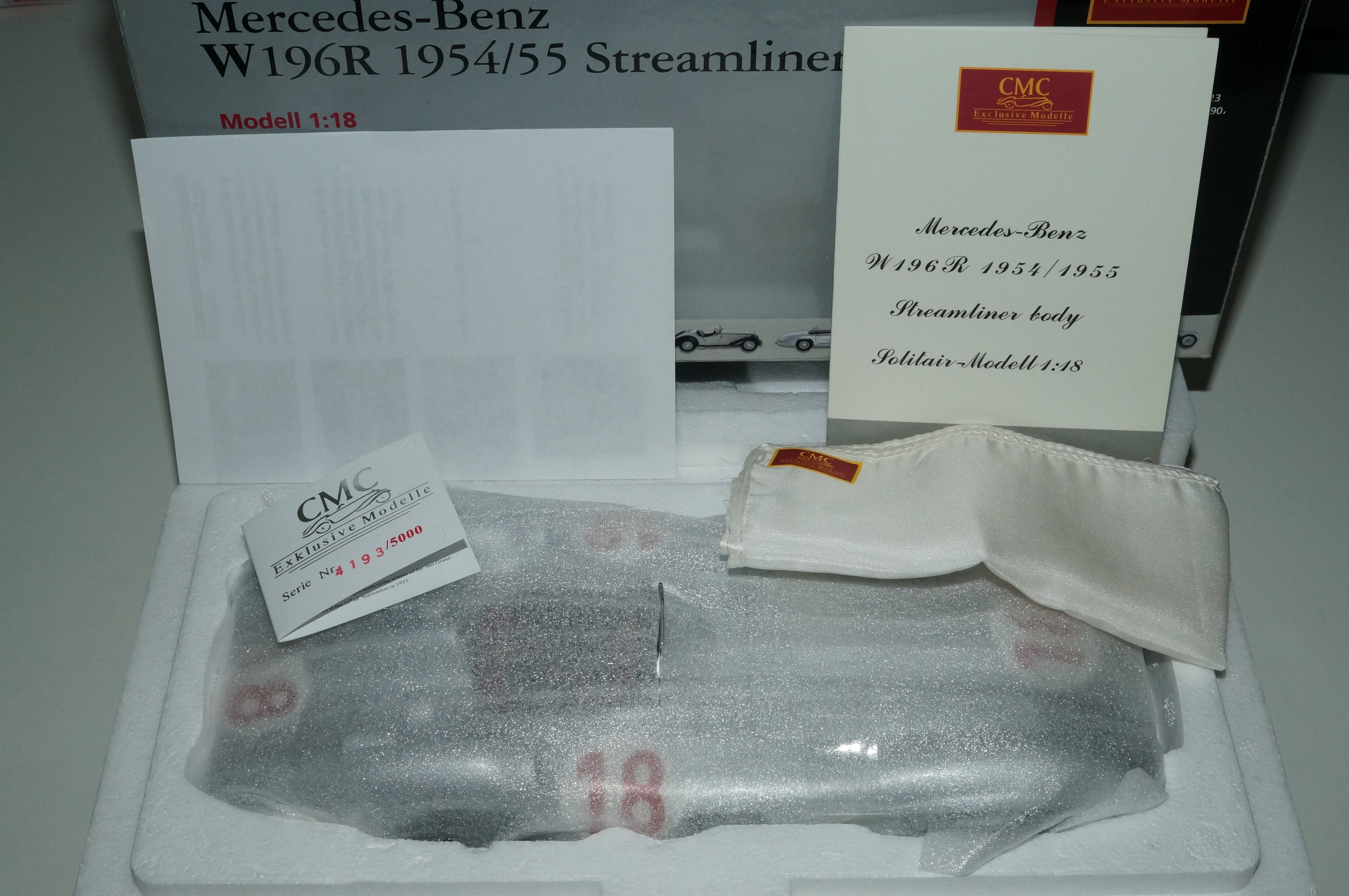 Mercedes-Benz W196R #18 Juan M. Fangio CMC M-049 aus Vorbesitz