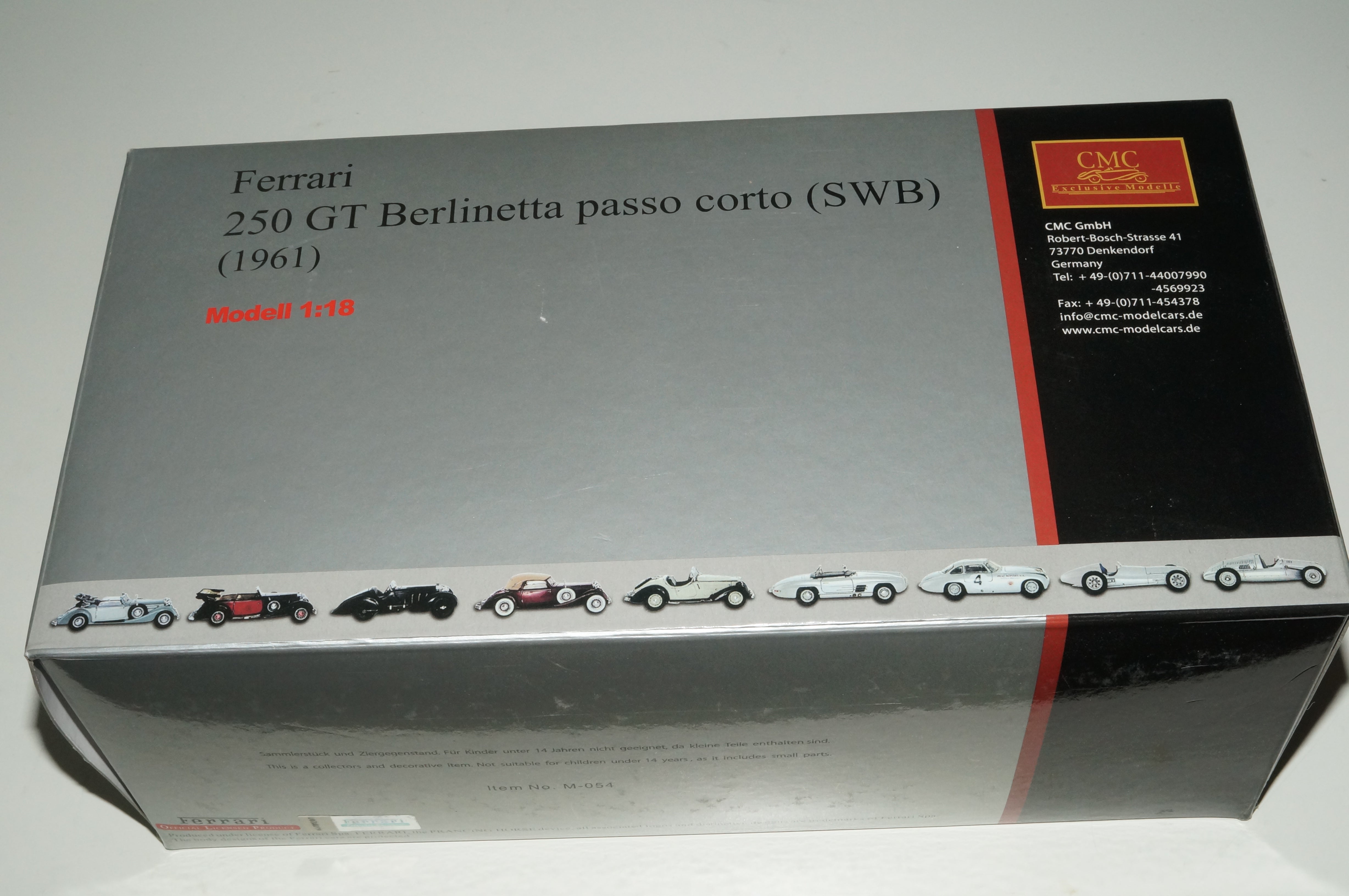 Ferrari 250 GT Berlinetta passo corto GELB CMC M-054 aus Vorbesitz