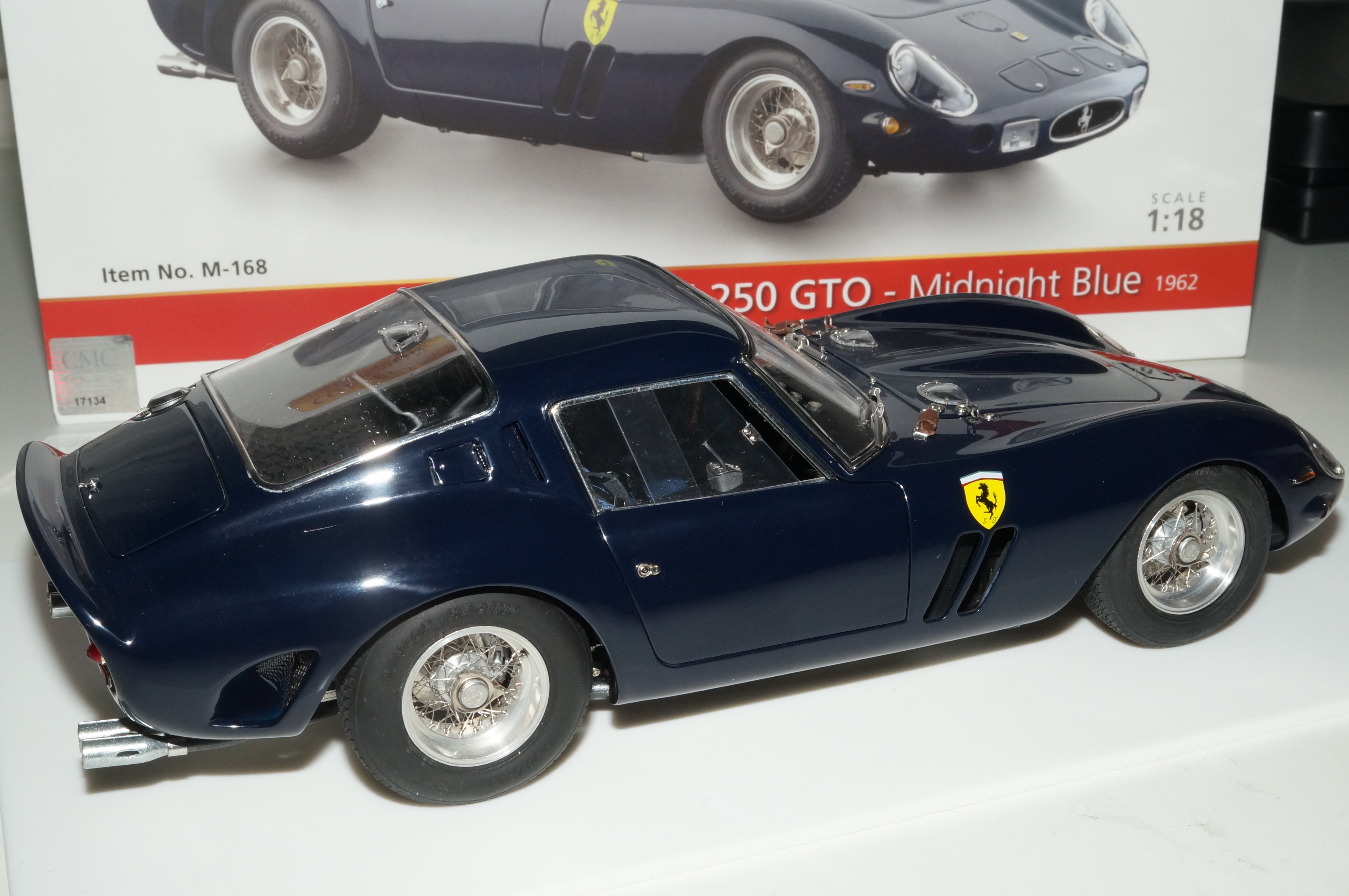 CMC Ferrari 250 GTO Midnight Blue 'Amelia Island 2016' CMC M-168 LE #100/100 Stueck