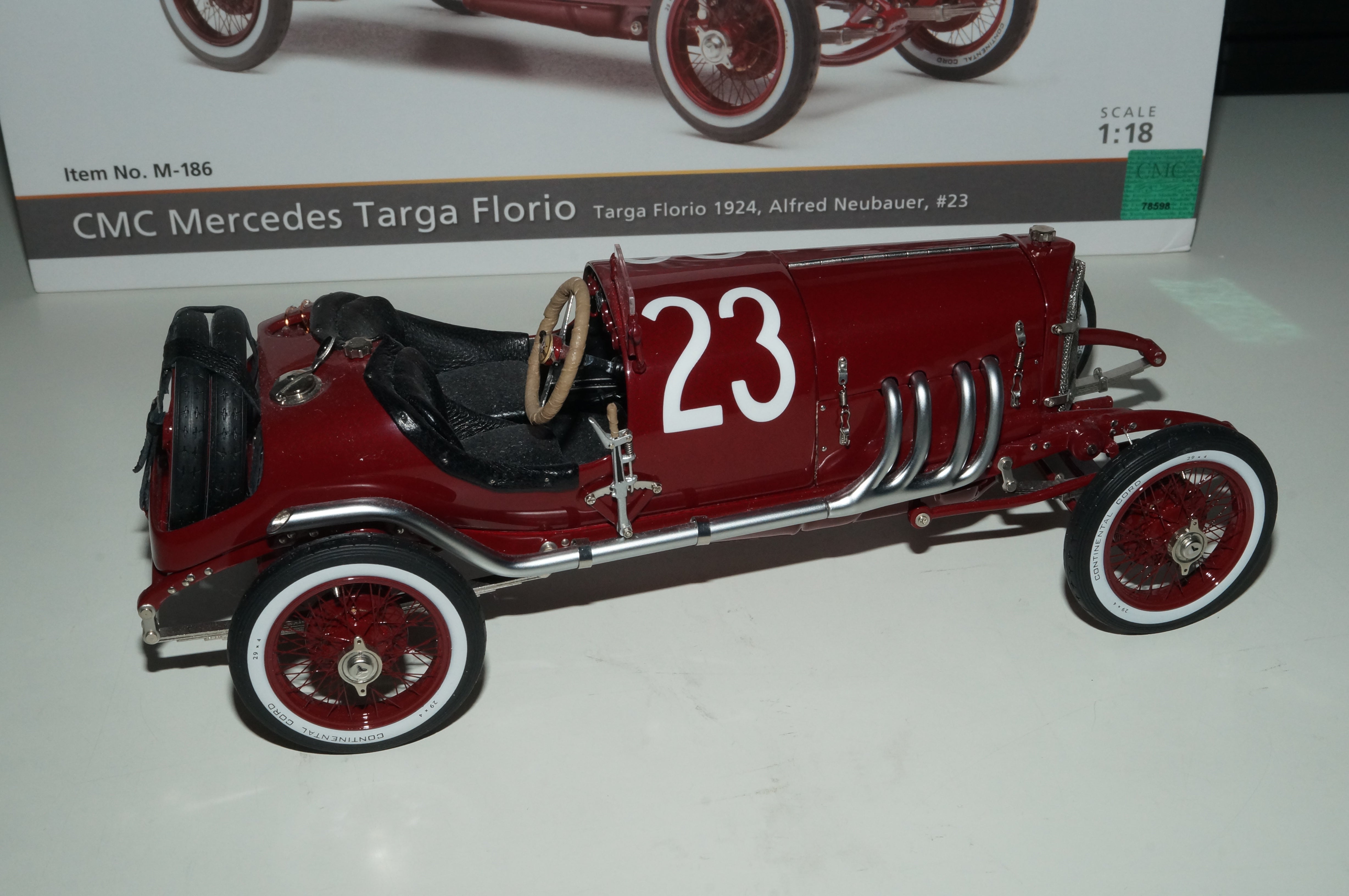 Mercedes Targa Florio 1924 Alfred Neubauer / Ernst Hemminger CMC M-186 LE 600 -pre-owned