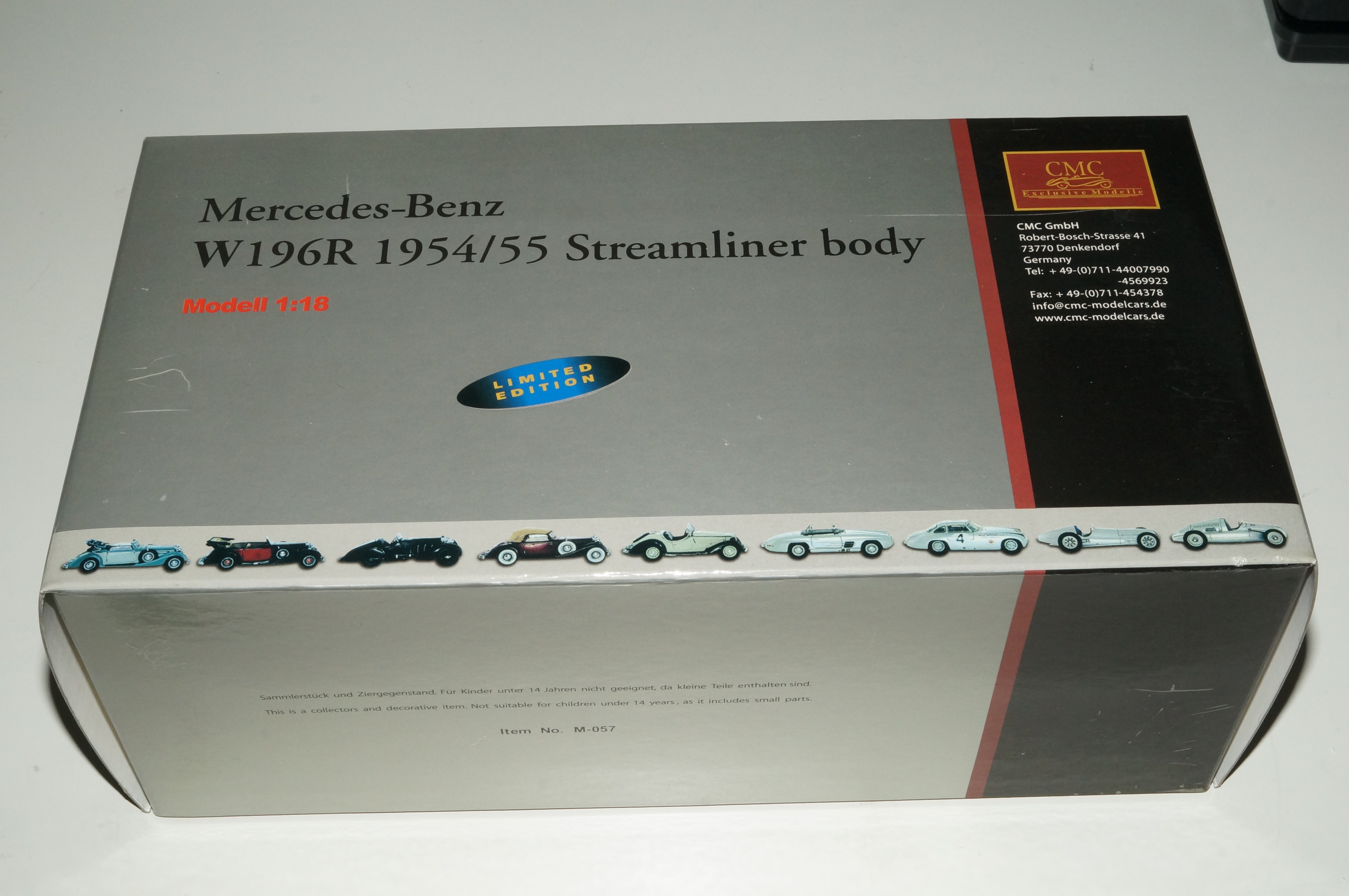 Mercedes-Benz W196R #16 Stirling MOSS CMC M-057 LE 4.000 Stück -pre-owned