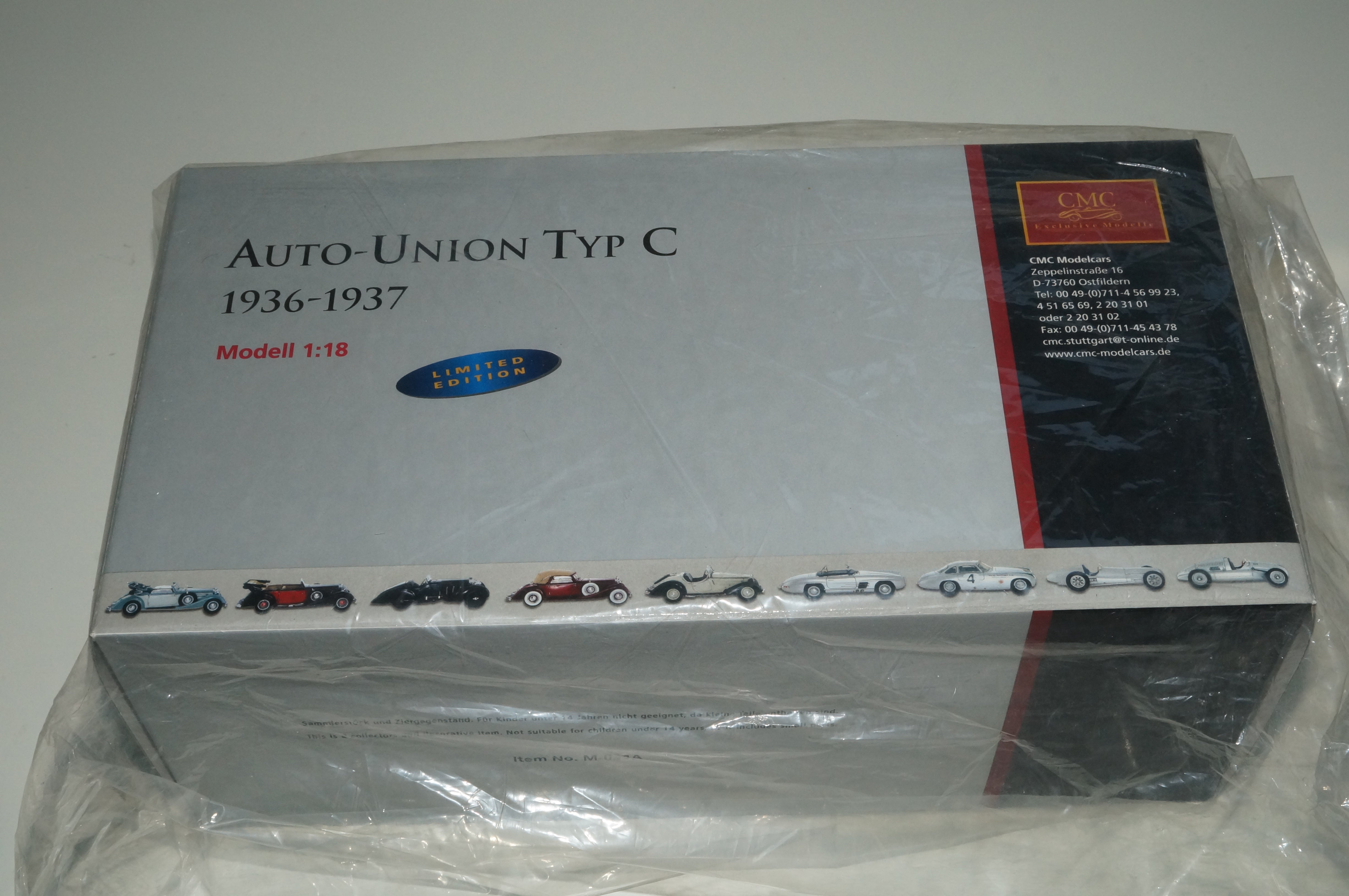 Auto Union Typ C #5 Bernd ROSEMEYER CMC M-034A -pre-owned-