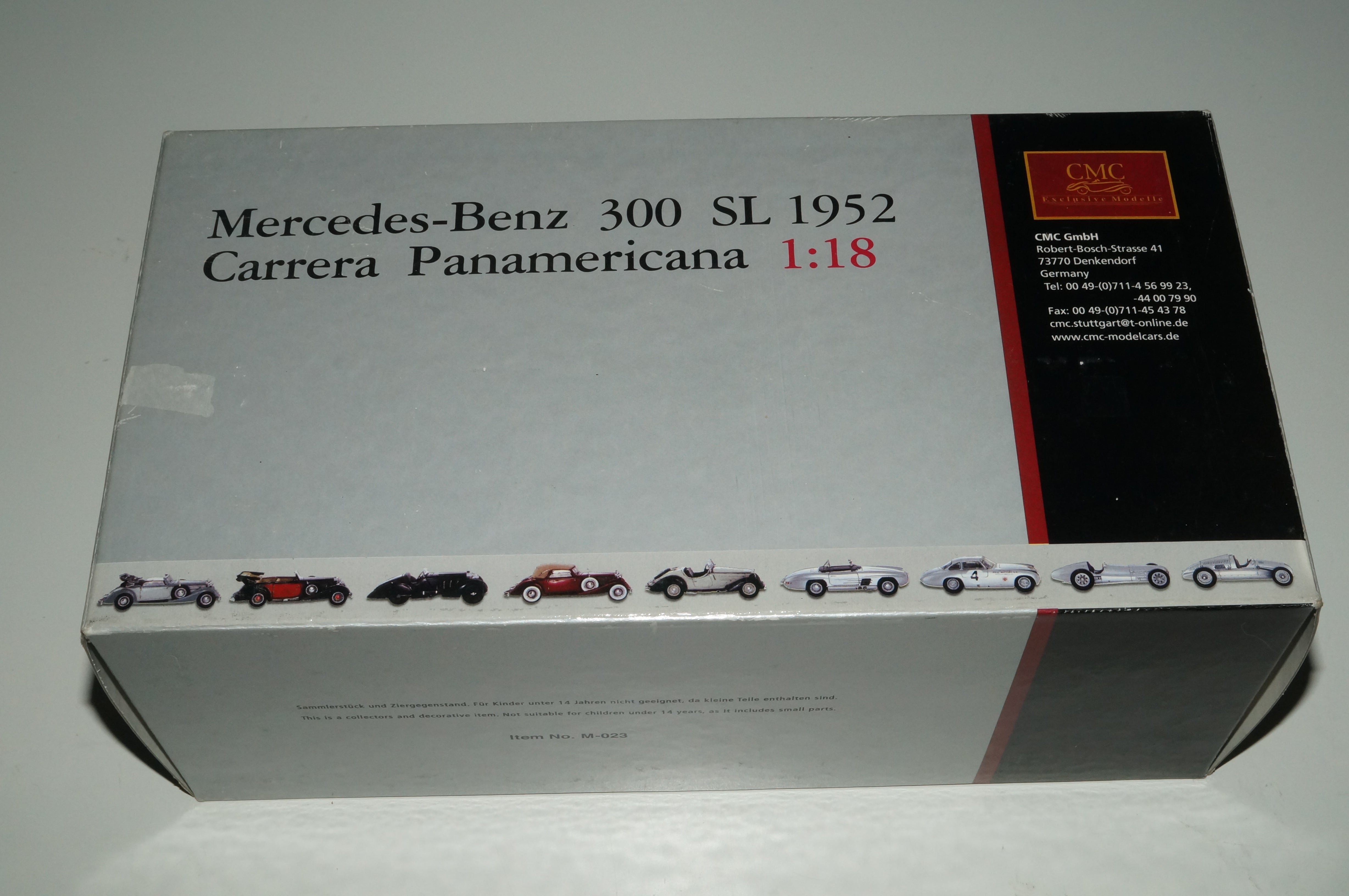 Mercedes-Benz 300SL #4 Panamericana CMC M-023 -pre-owned-