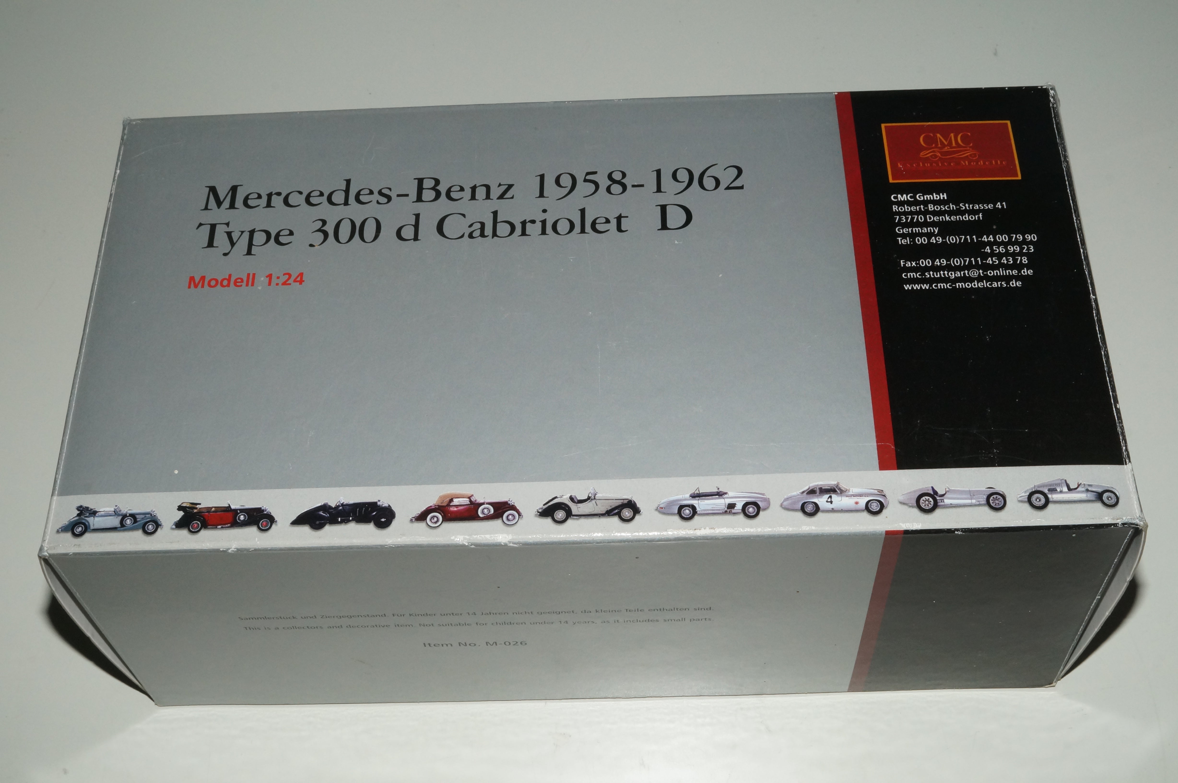 1/24 Mercedes-Benz 300d Adenauer CMC M-026