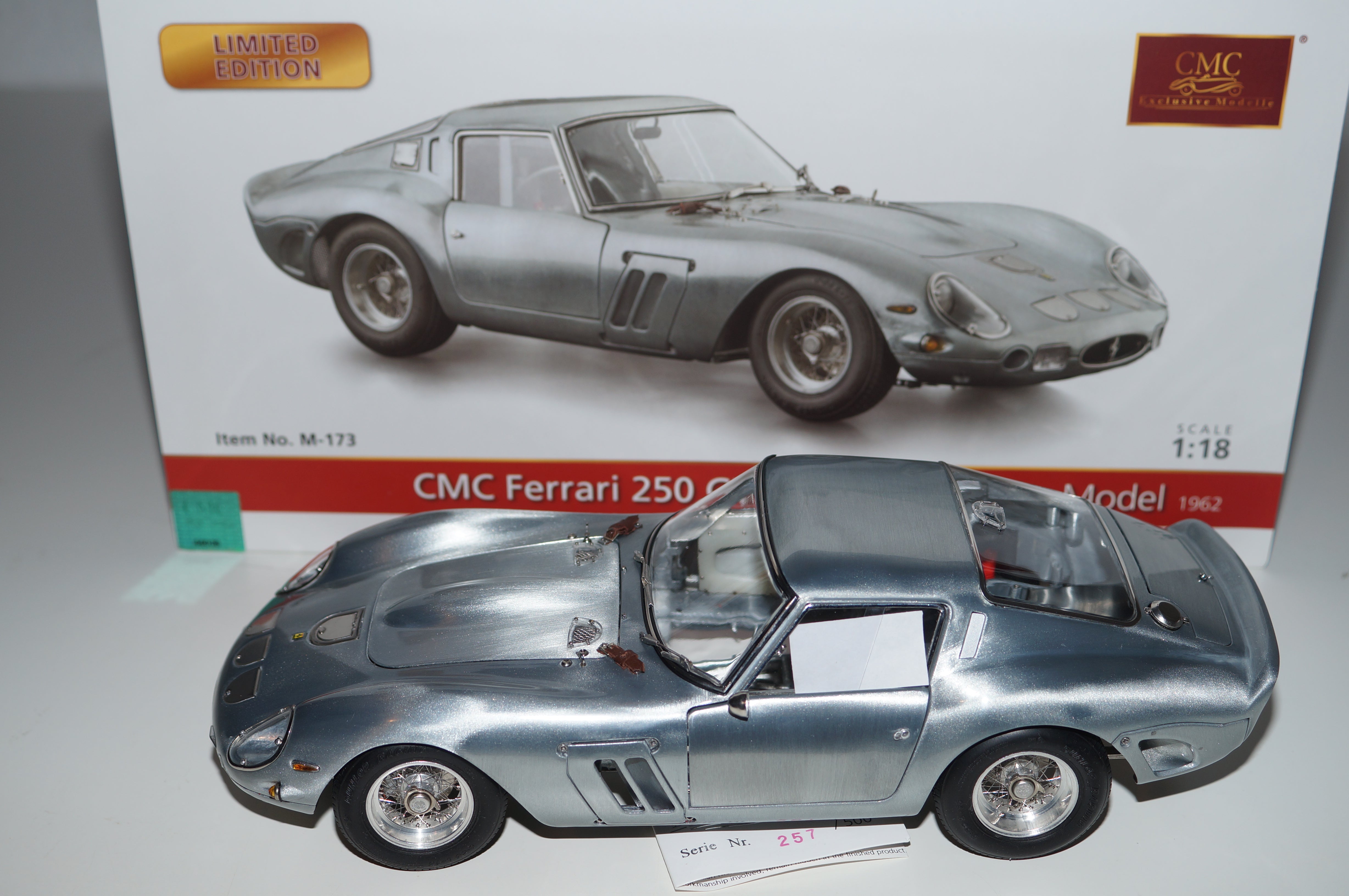 CMC Ferrari 250 GTO Techno-Promo Model CMC M-173 LE 500