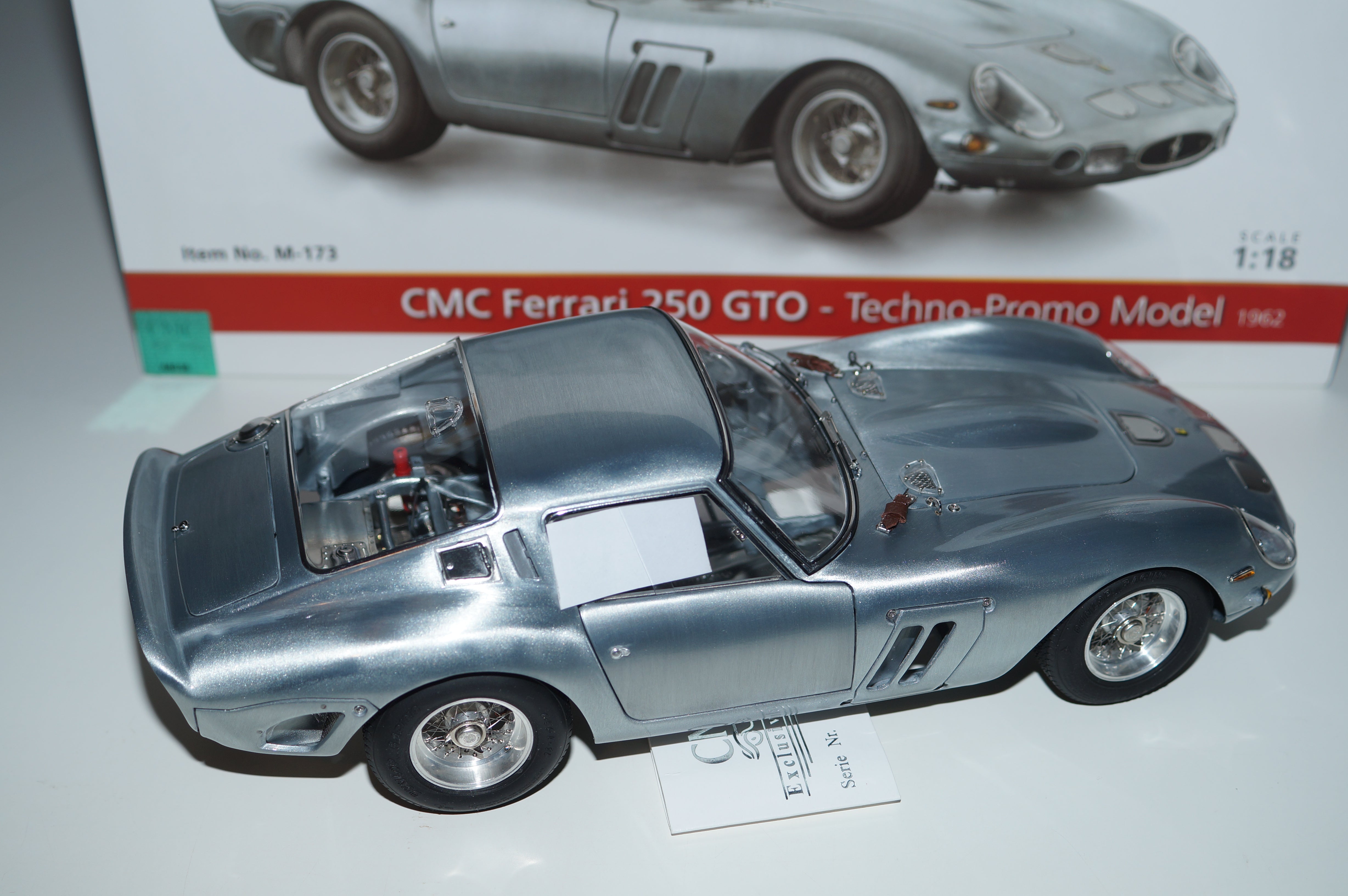 CMC Ferrari 250 GTO Techno-Promo Model CMC M-173 LE 500
