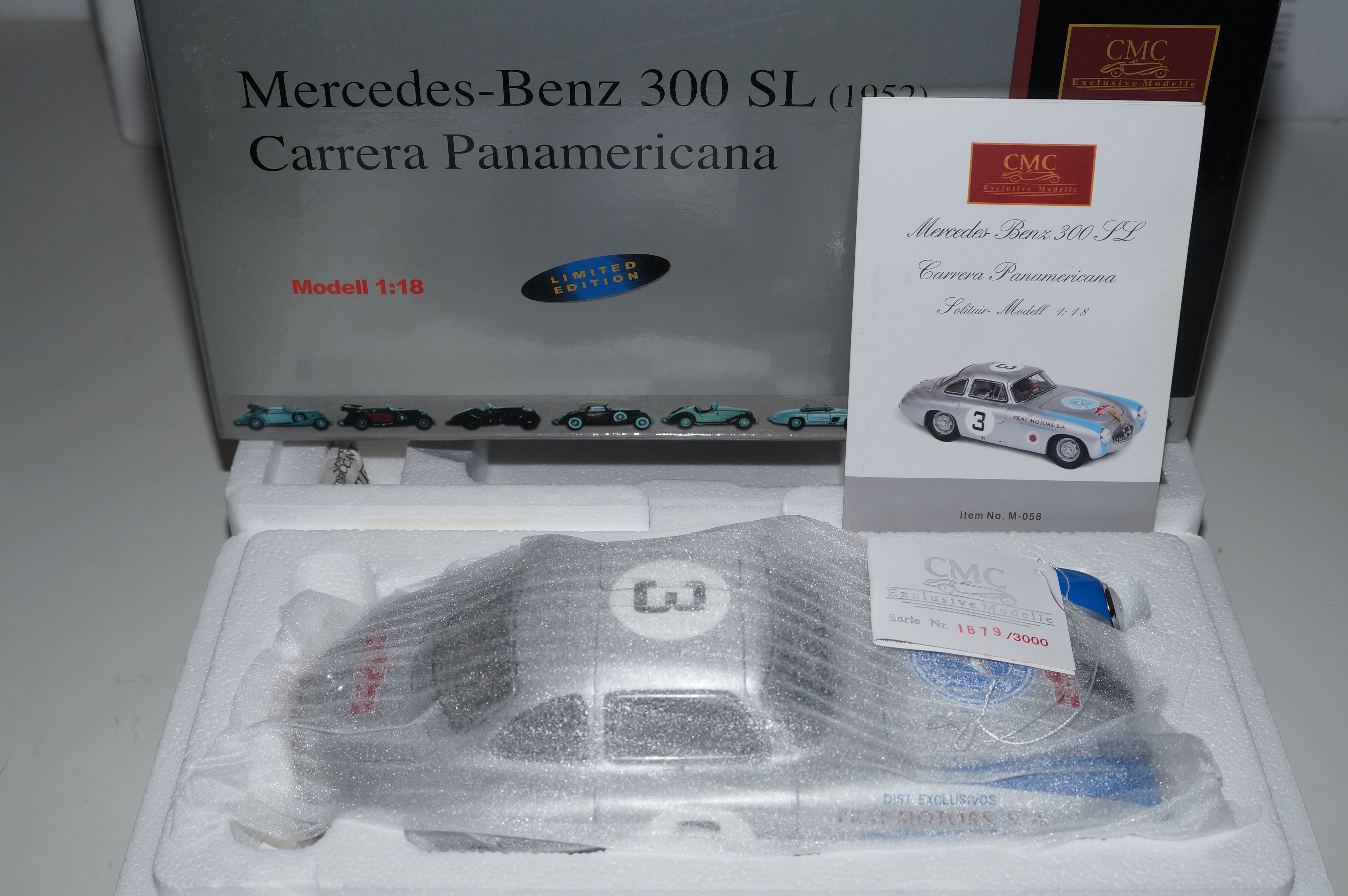 Mercedes-Benz 300SL #3 Panamericana CMC M-058 limitiert
