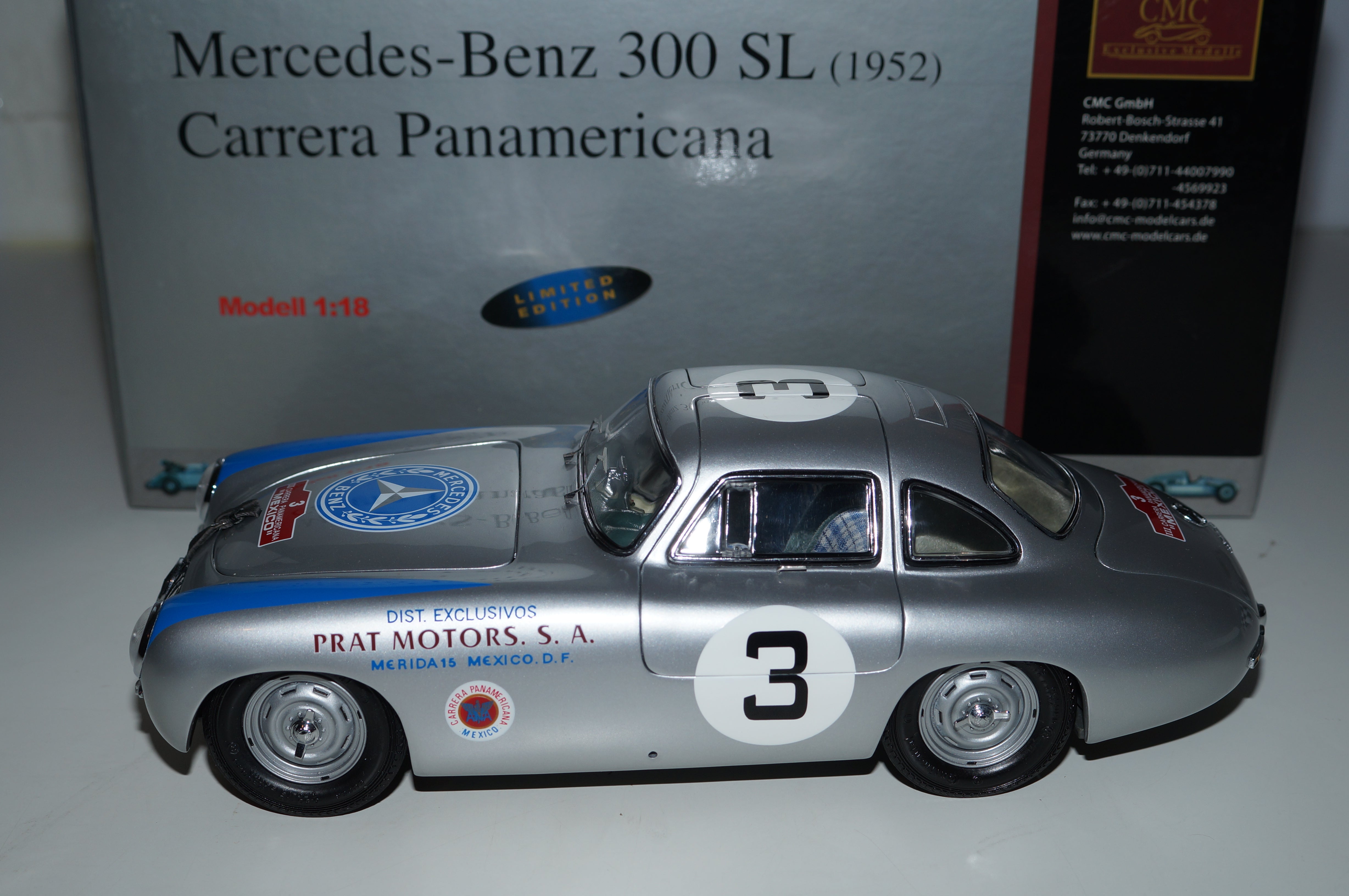 Mercedes-Benz 300SL #3 Panamericana CMC M-058 limitiert