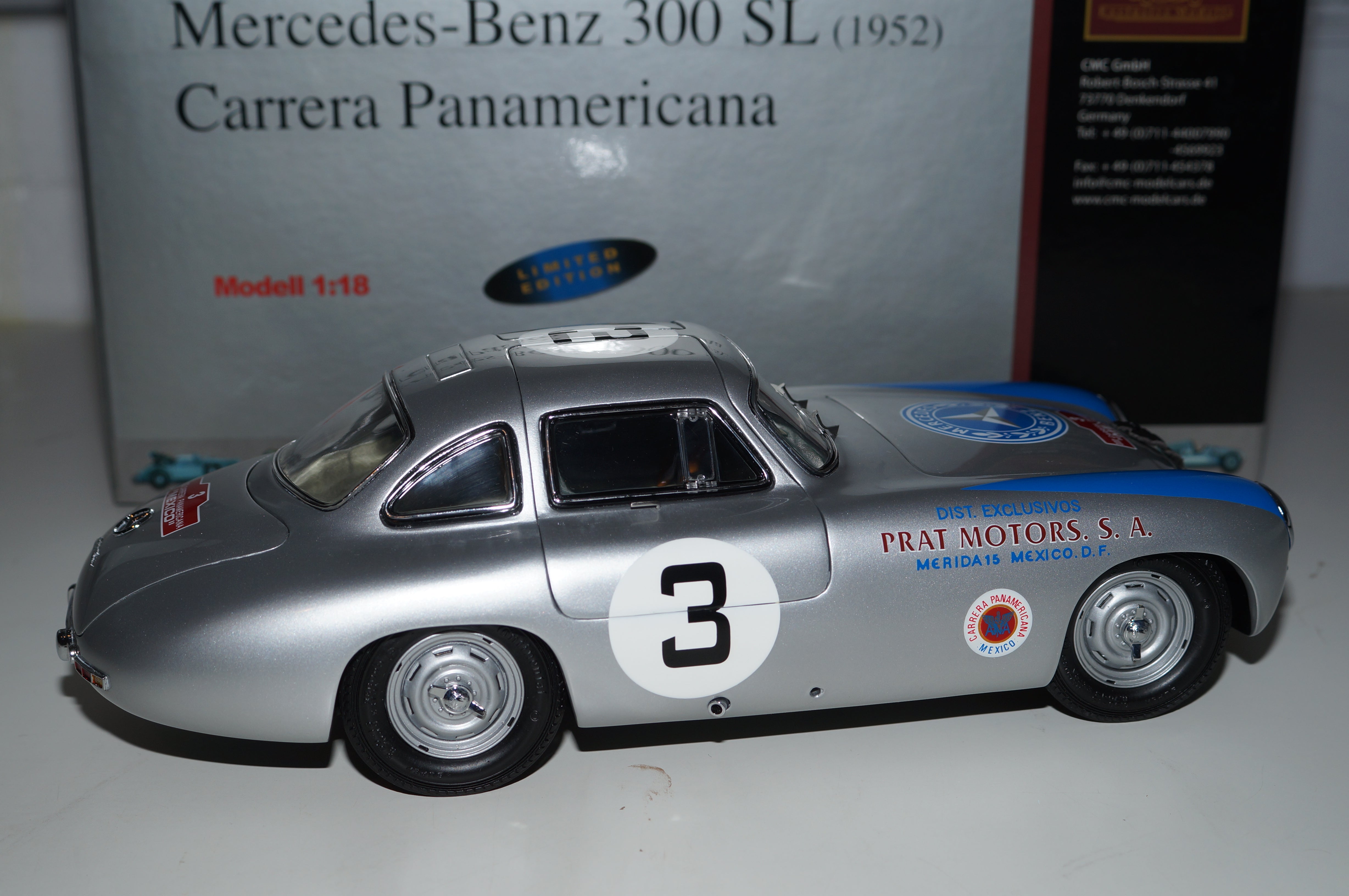 Mercedes-Benz 300SL #3 Panamericana CMC M-058 limitiert