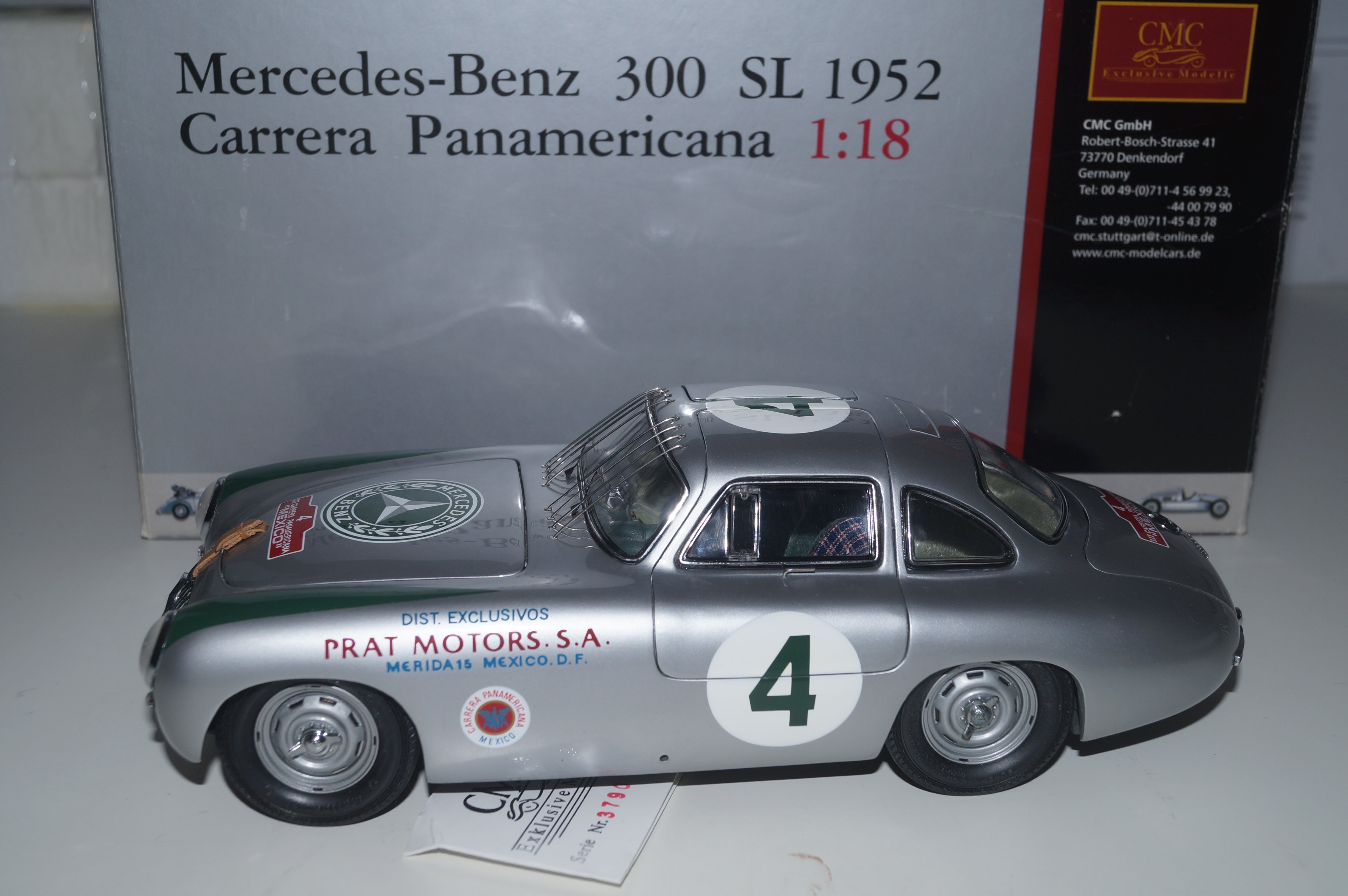 Mercedes-Benz 300 SL #4 Panamericana 1952 CMC M-023
