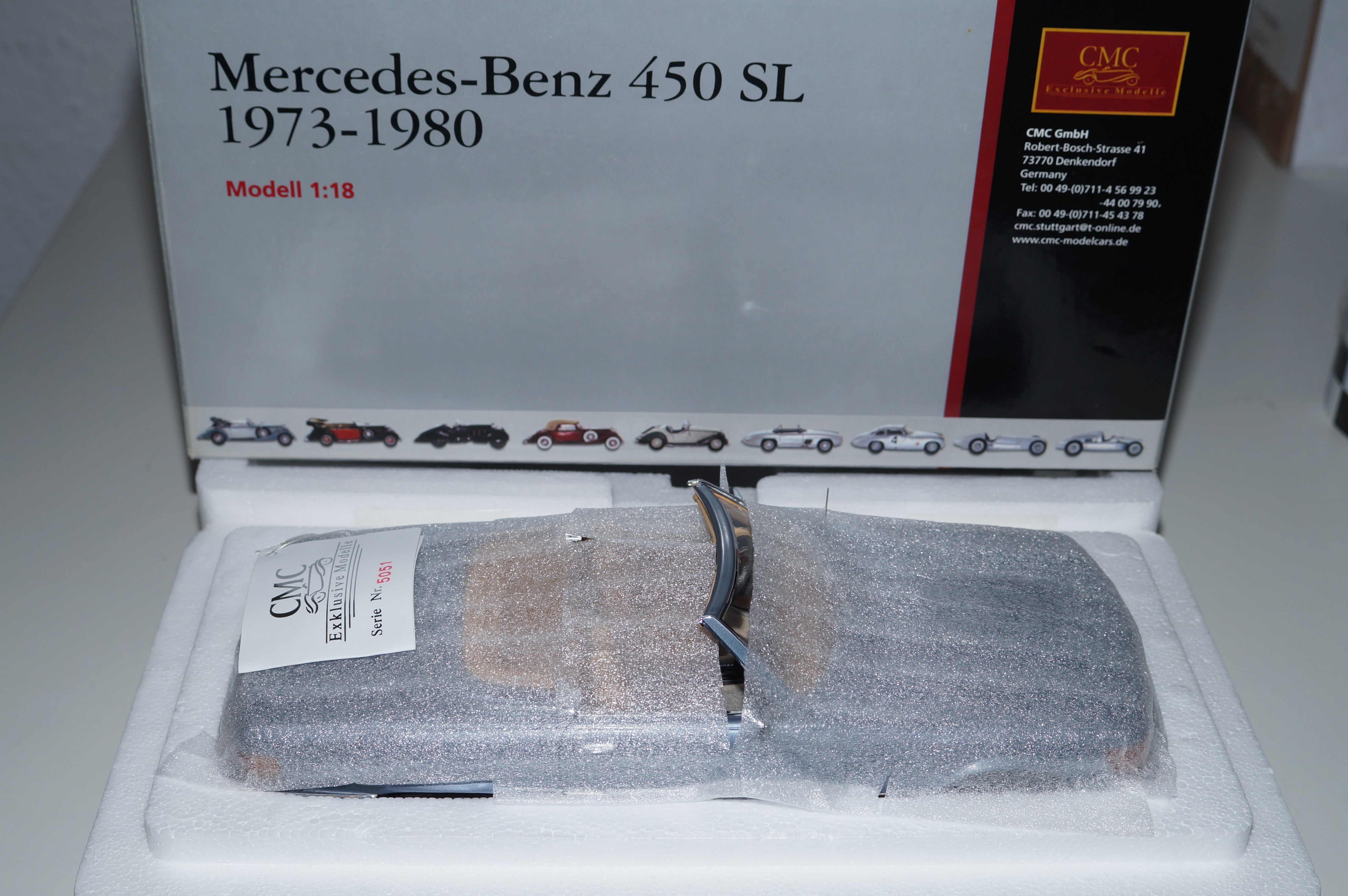 Mercedes-Benz 450 SL offen CMC M-024a