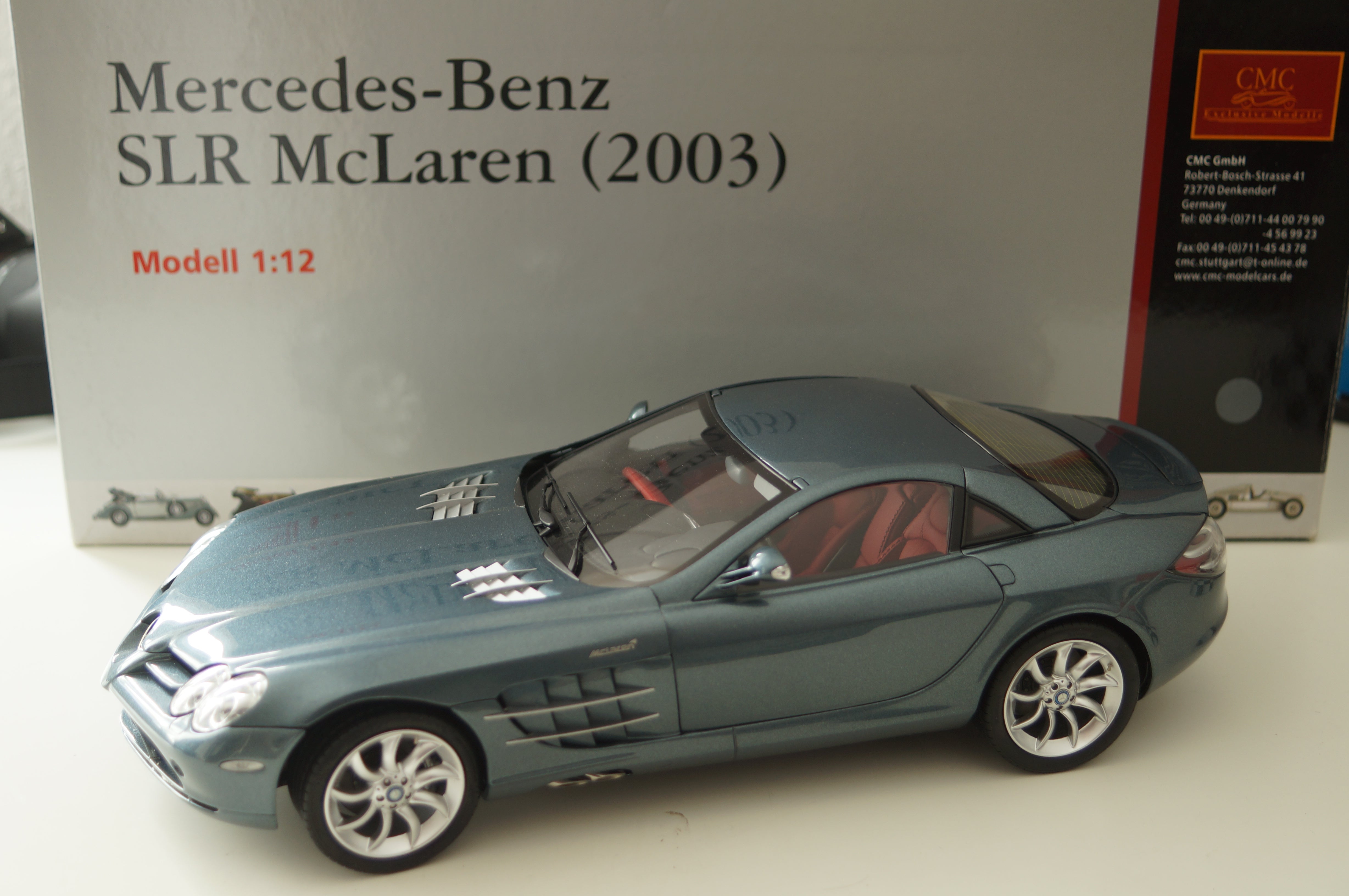 1/12 Mercedes-Benz SLR McLaren 2003 GRAU CMC C-006C