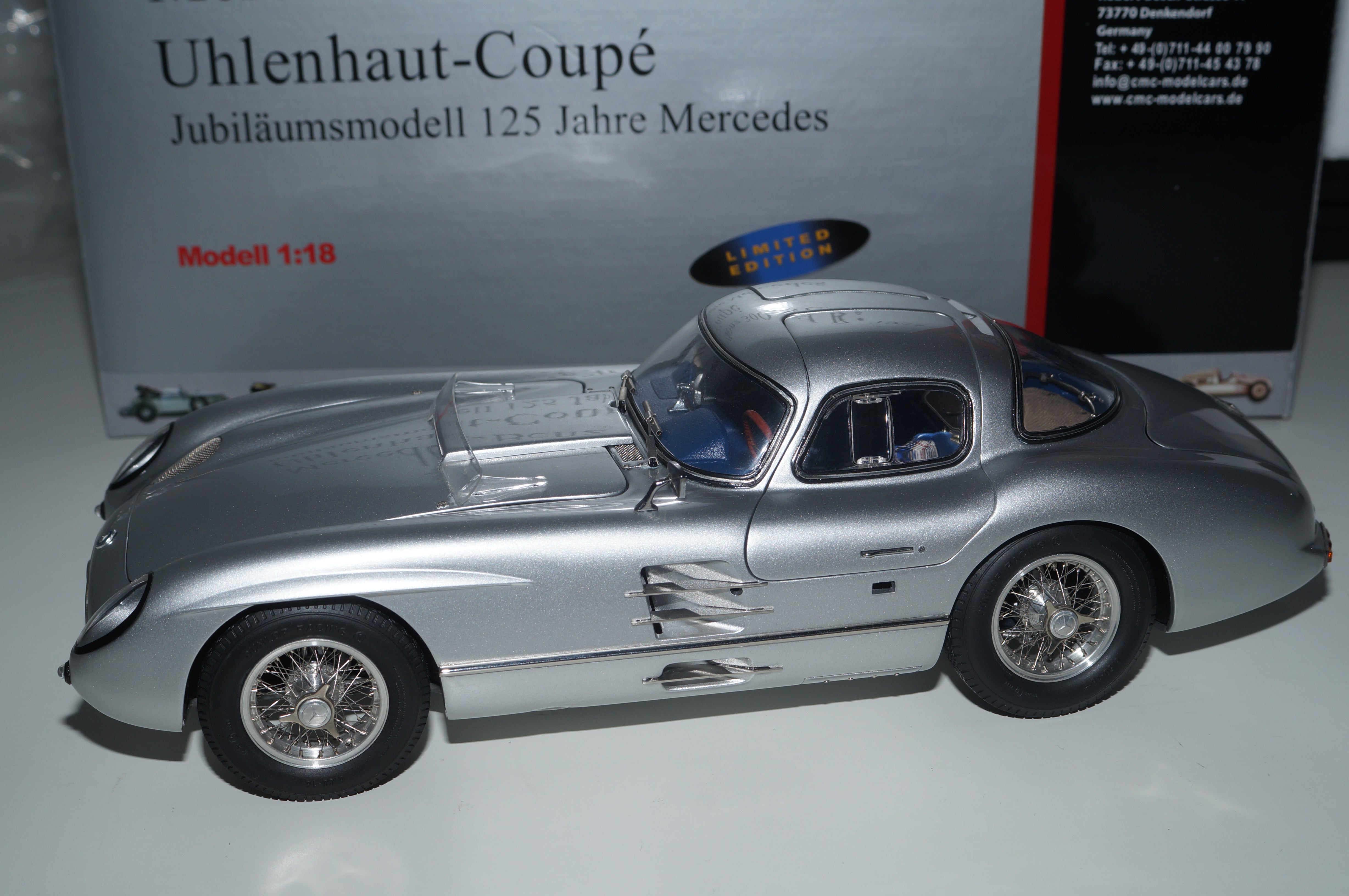 Mercedes-Benz 300 SLR Uhlenhaut Coupe 125 Jahre Mercedes CMC M-088 LE 4.000