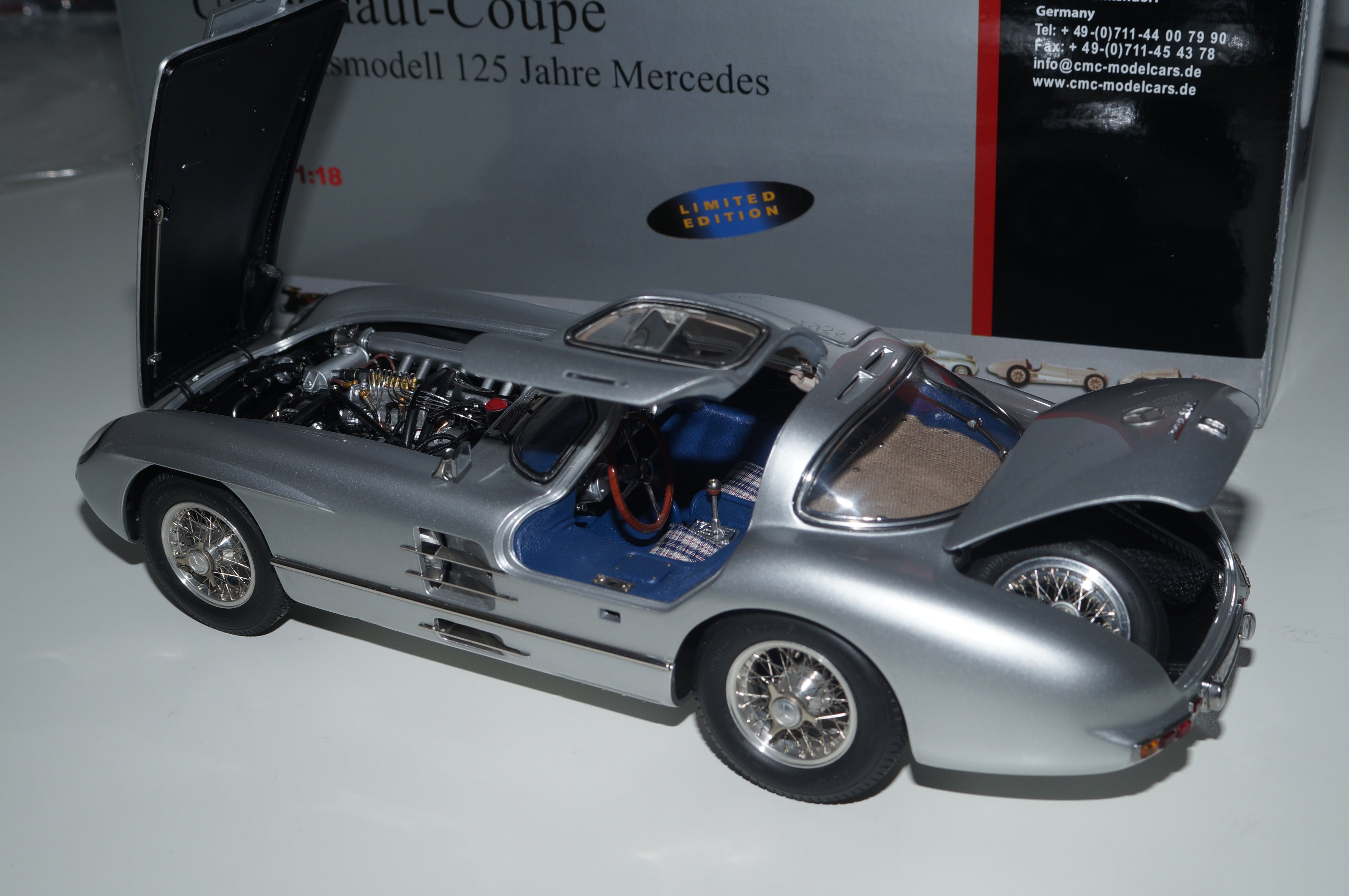 Mercedes-Benz 300 SLR Uhlenhaut Coupe 125 Jahre Mercedes CMC M-088 LE 4.000