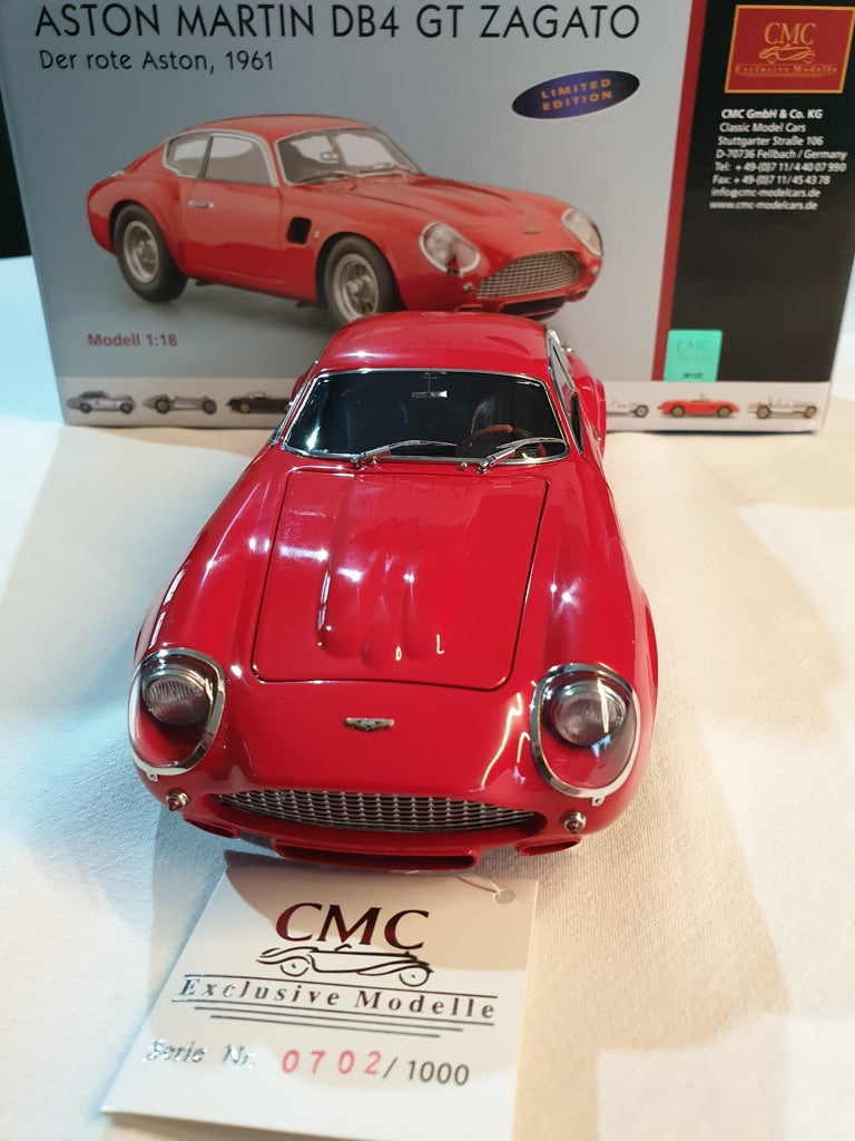 Aston Martin DB4 GT Zagato rot 1961 LE 1000 pcs