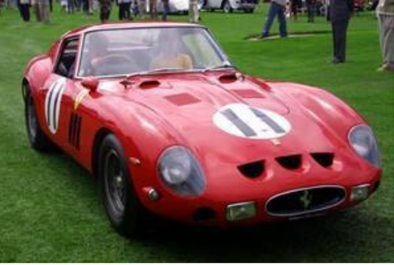 1/18 Ferrari 250 GTO, RHD Surtees & Parks 1962 1000km Paris Montlhery #11 Chassis 3647GT, LE 2000