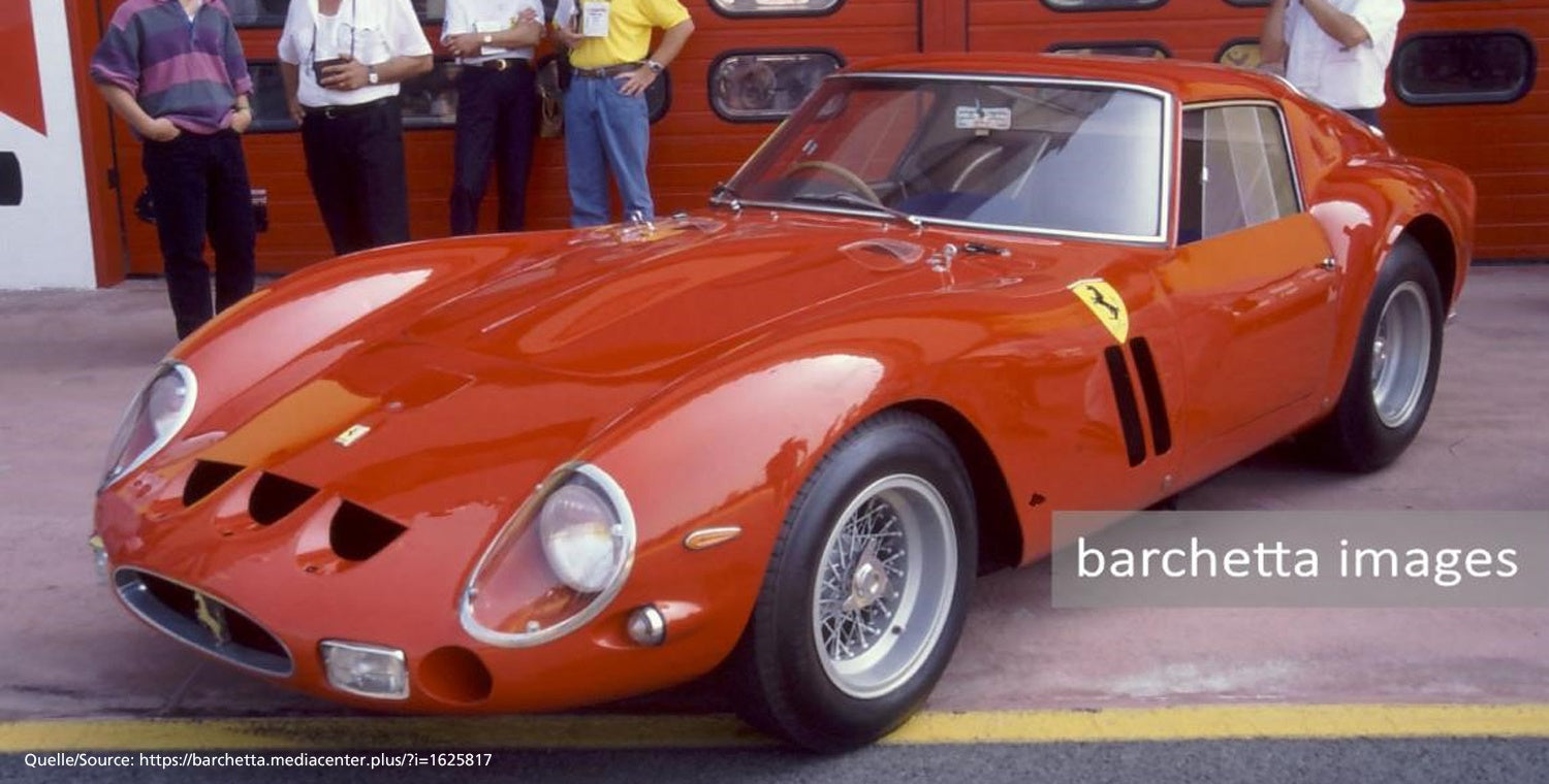 M-256 1/18 CMC Ferrari 250 GTO RED RHD Ron Fry Austrian Local Races