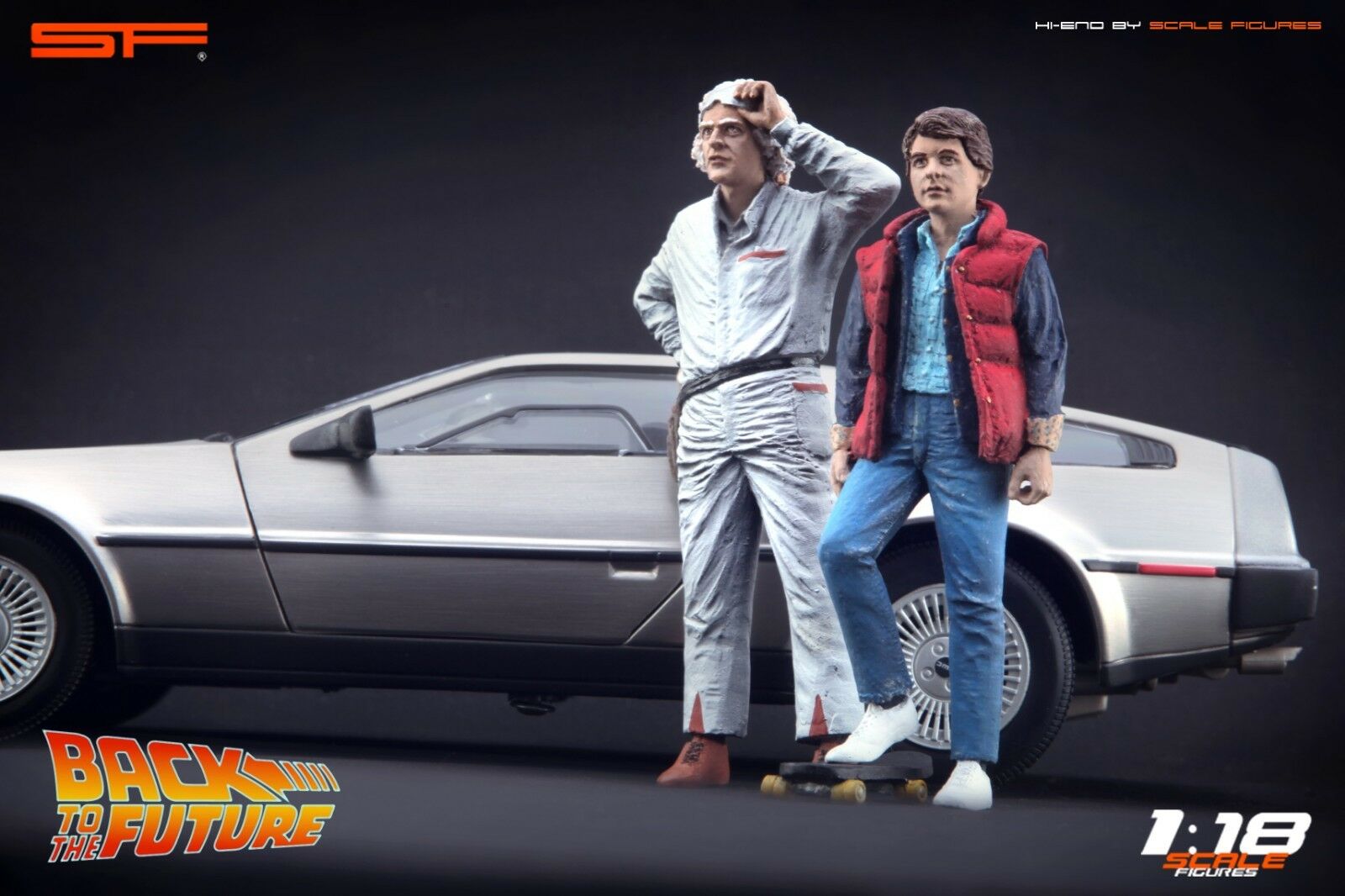 1/18 Back To The Future von SF Scale Figures - Handarbeit -