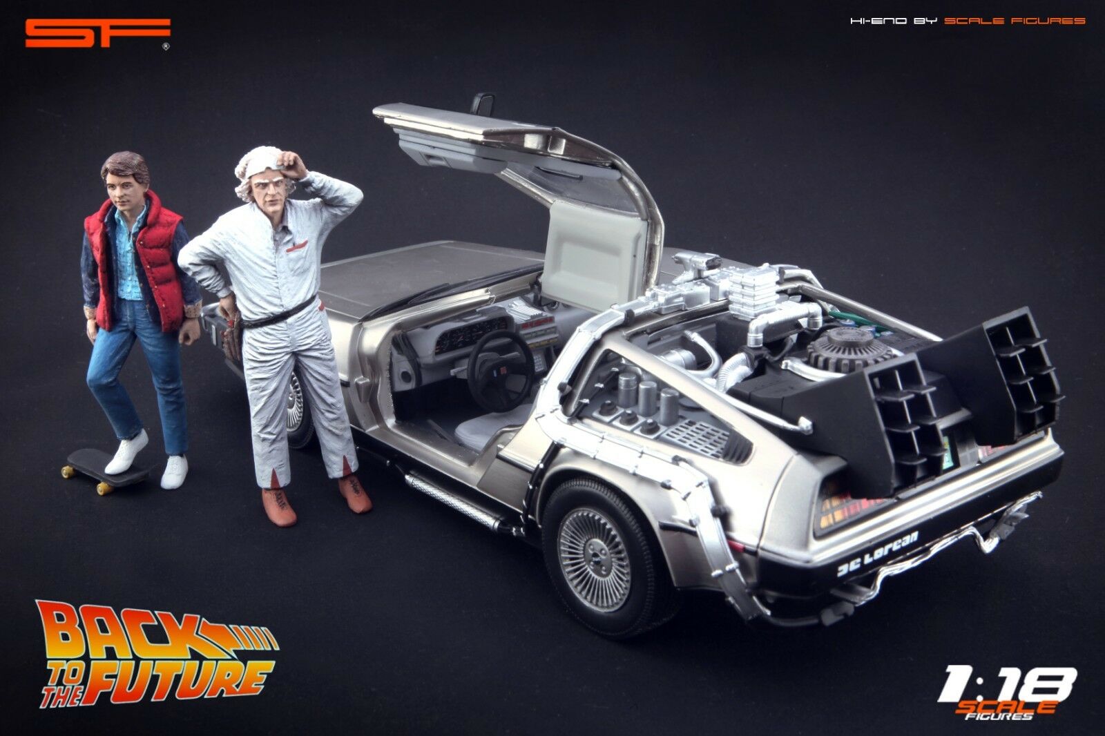 1/18 Back To The Future von SF Scale Figures - Handarbeit -
