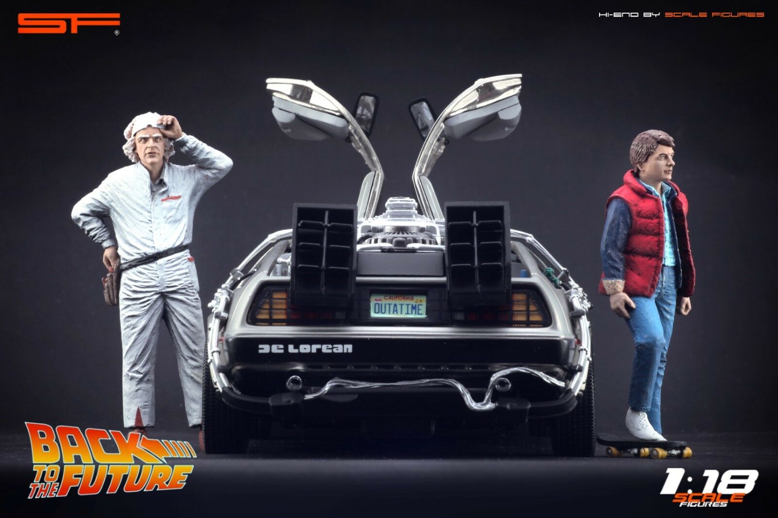 1/18 Back To The Future von SF Scale Figures - Handarbeit -