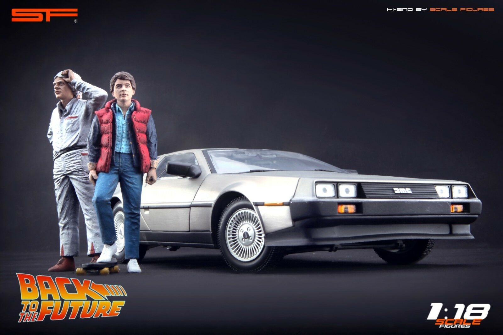 1/18 Back To The Future von SF Scale Figures - Handarbeit -
