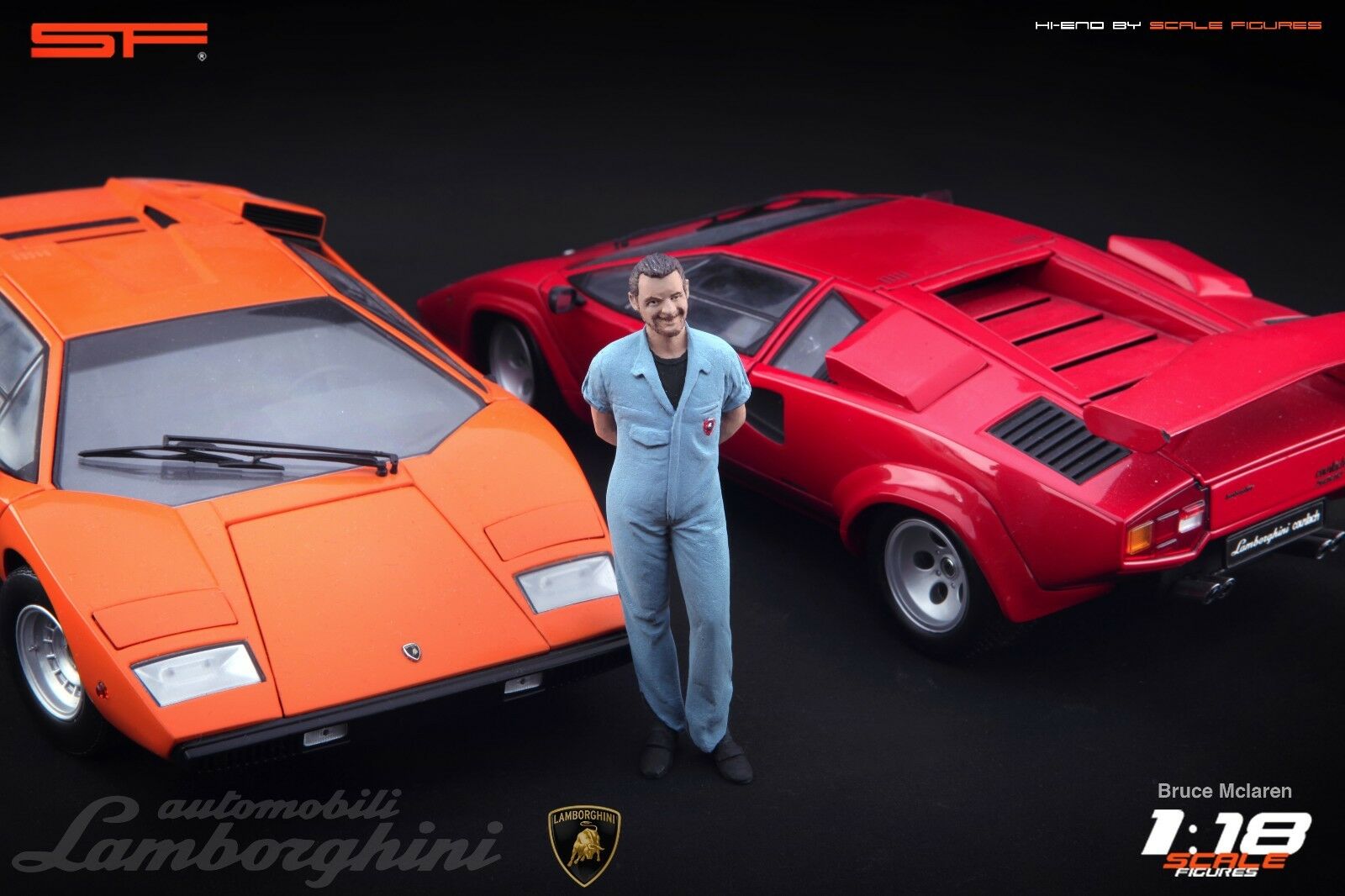 1/18 Valentino BALBONI von SF Scale Figures - Handarbeit -