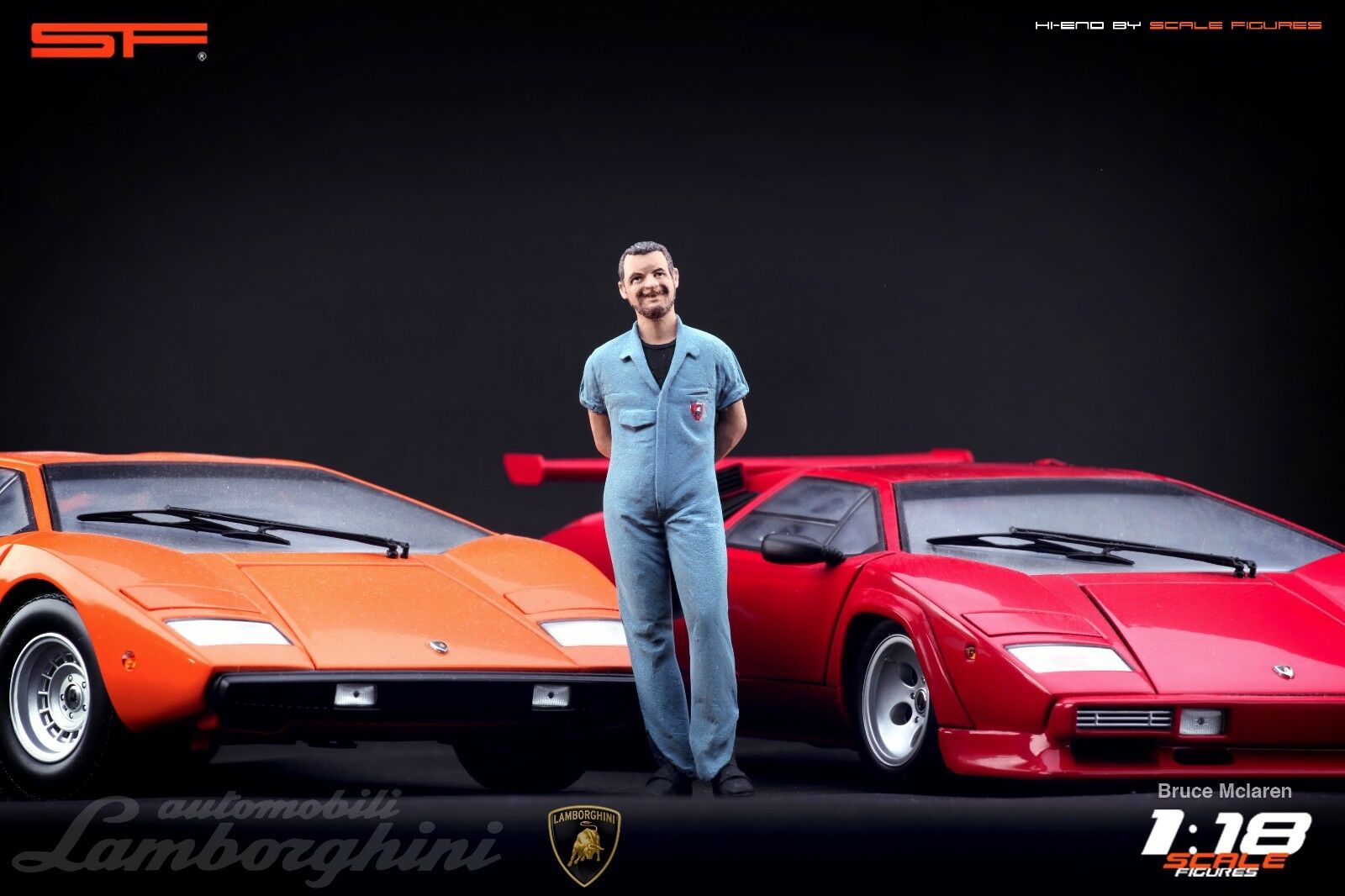 1/18 Valentino BALBONI von SF Scale Figures - Handarbeit -