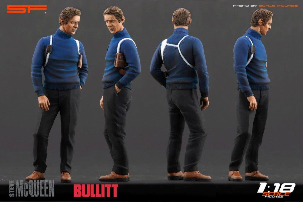 1/18 STEVE McQUEEN  in BULLIT von SF Scale Figures - Handarbeit -