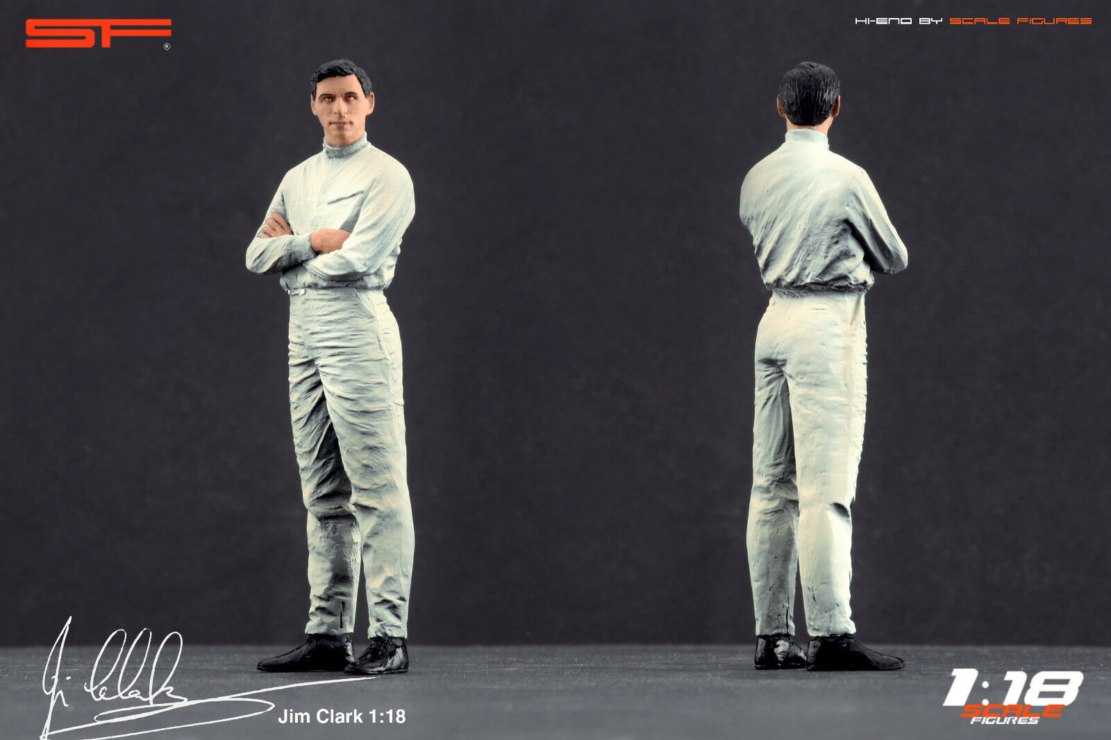1/18 JIM CLARK von SF Scale Figures - Handarbeit - SF118126-