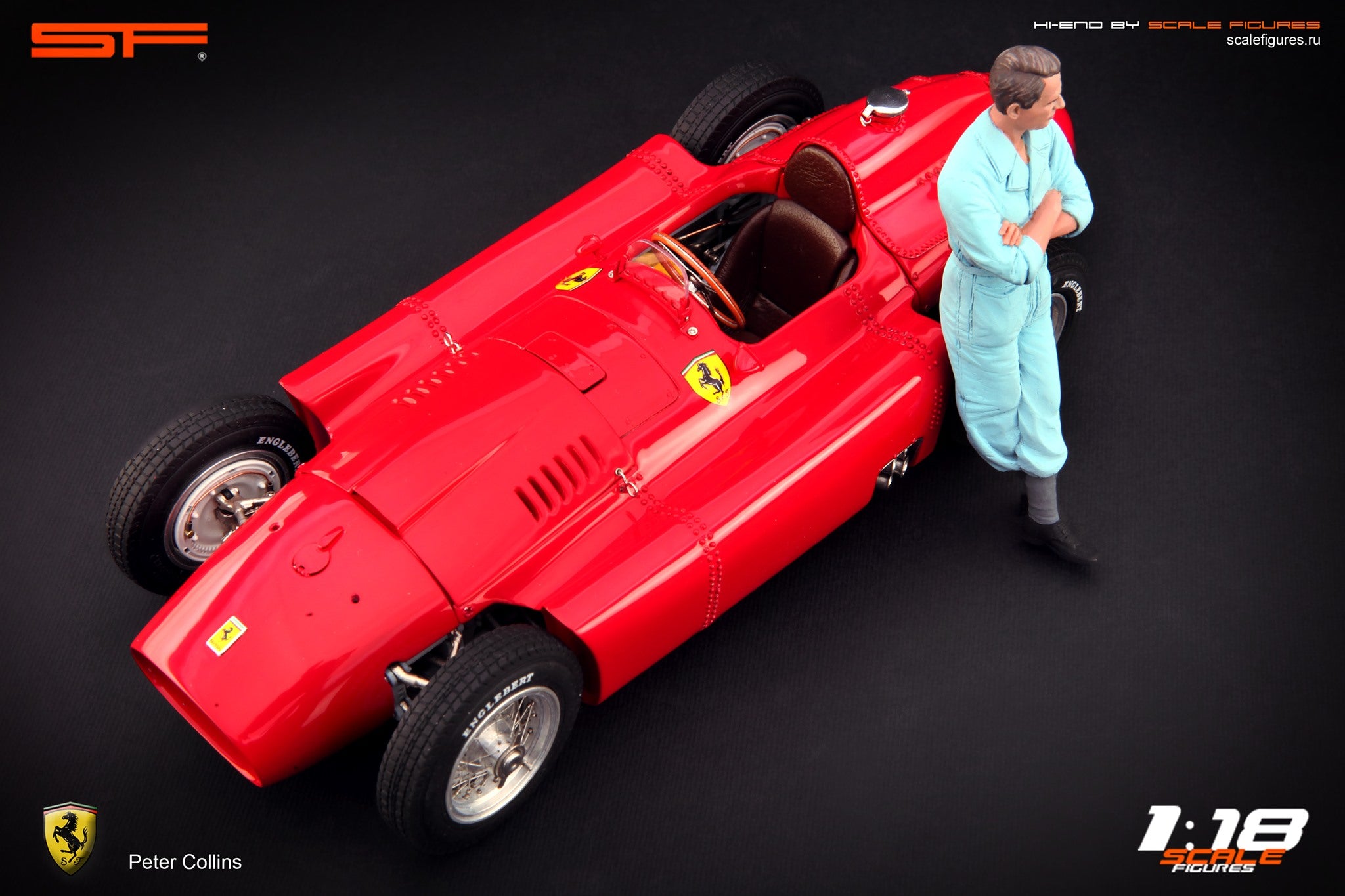 1/18 Peter Collins von SF Scale Figures - Handarbeit -