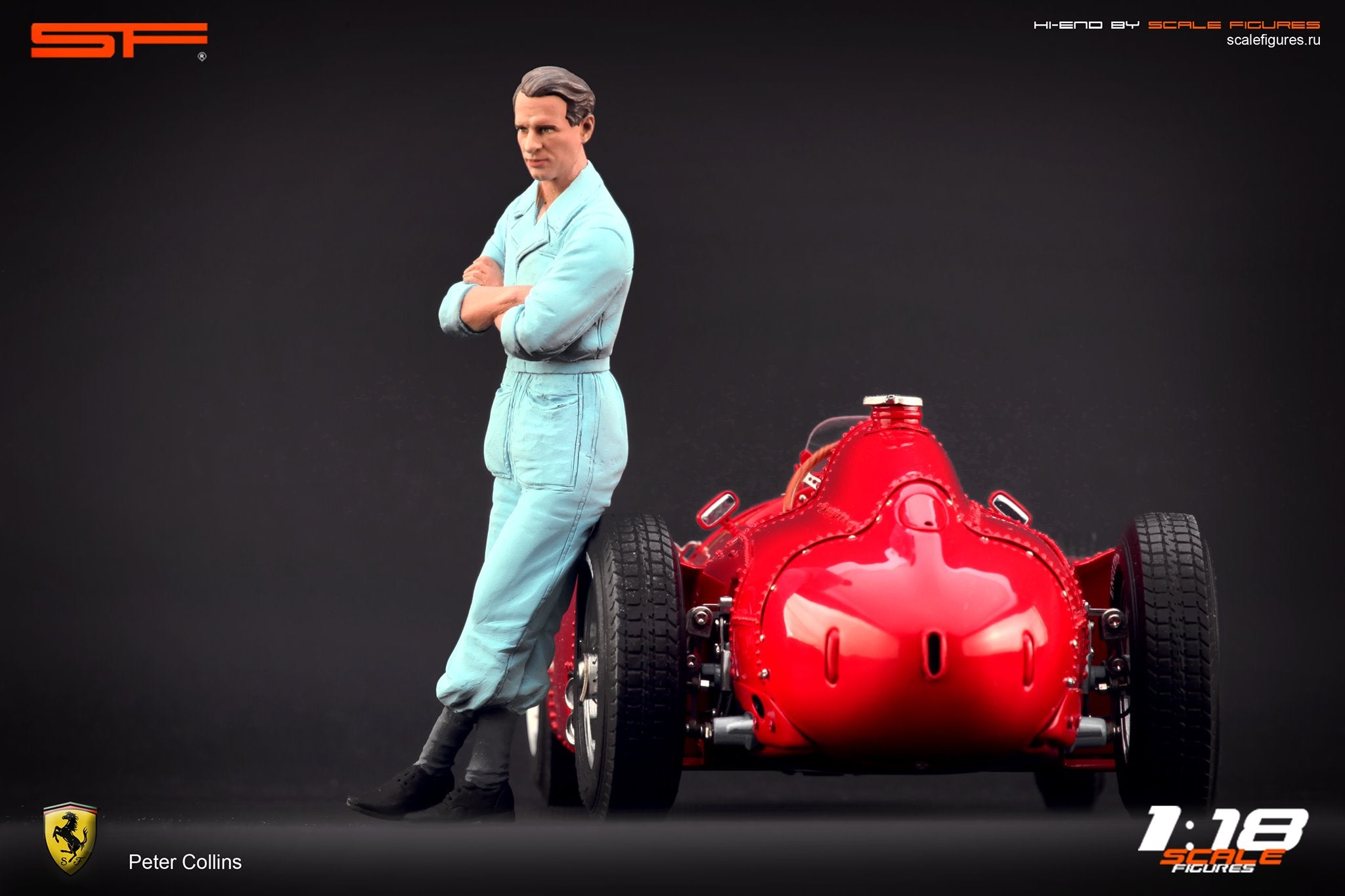 1/18 Peter Collins von SF Scale Figures - Handarbeit -