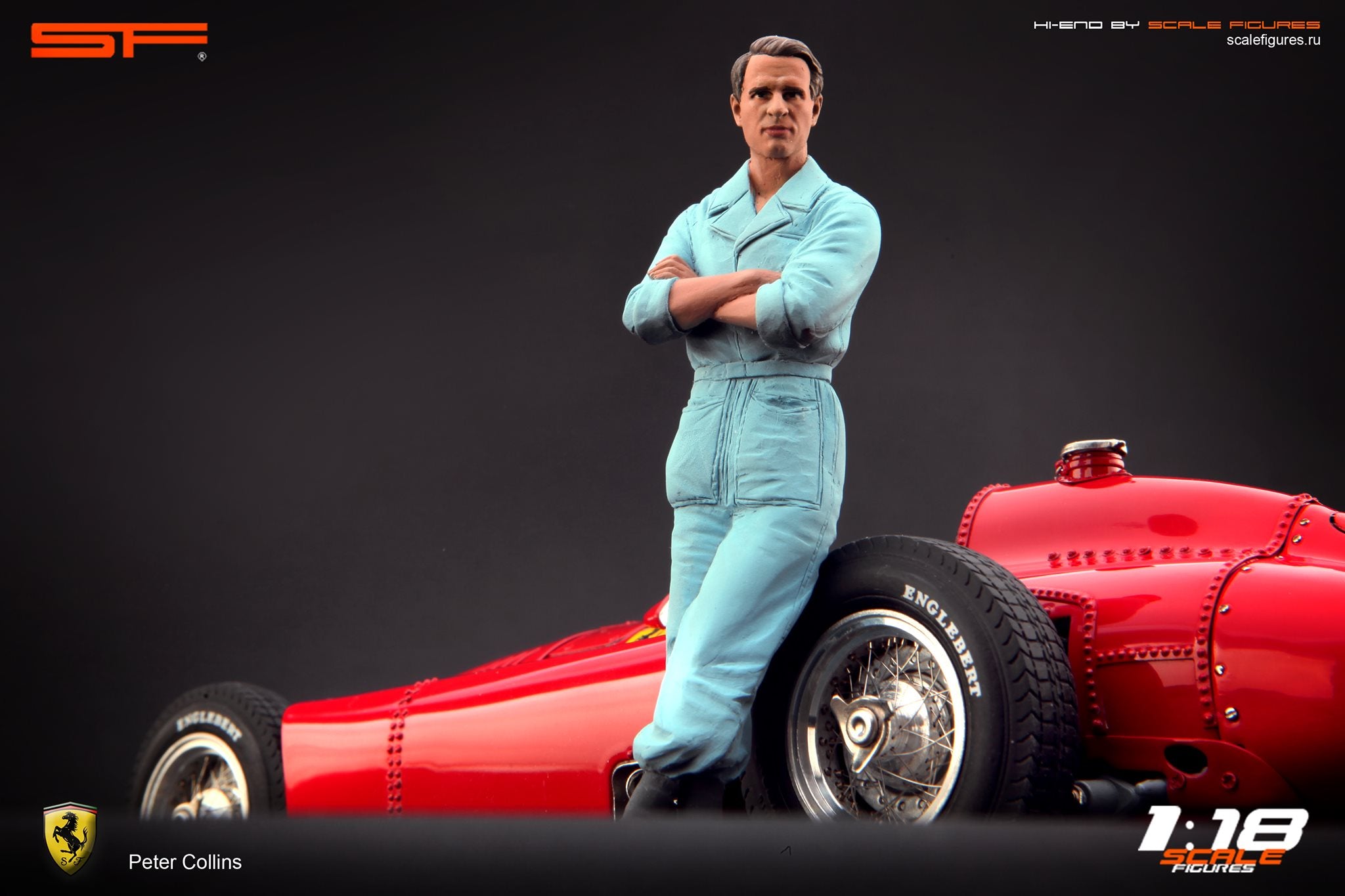 1/18 Peter Collins von SF Scale Figures - Handarbeit -