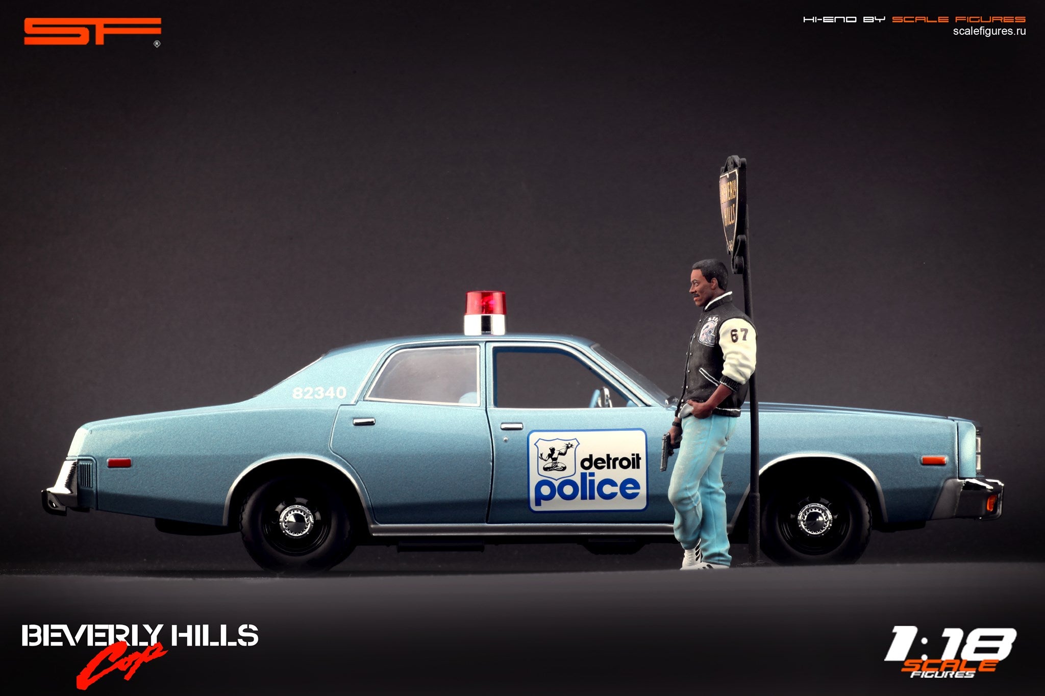 1/18 Eddie Murphy 'Beverly Hills Cop' von SF Scale Figures - Handarbeit -