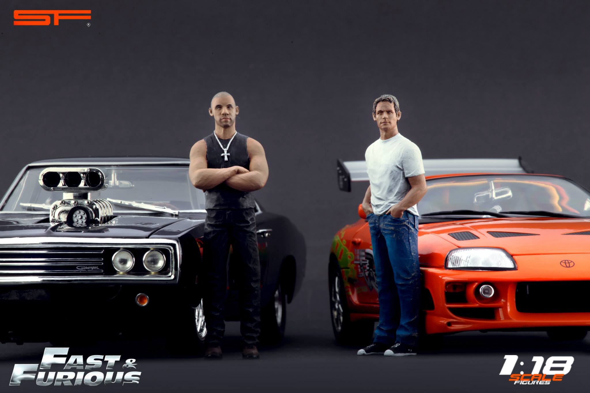 1/18 FAST & FURIOUS von SF Scale Figures - Handarbeit -