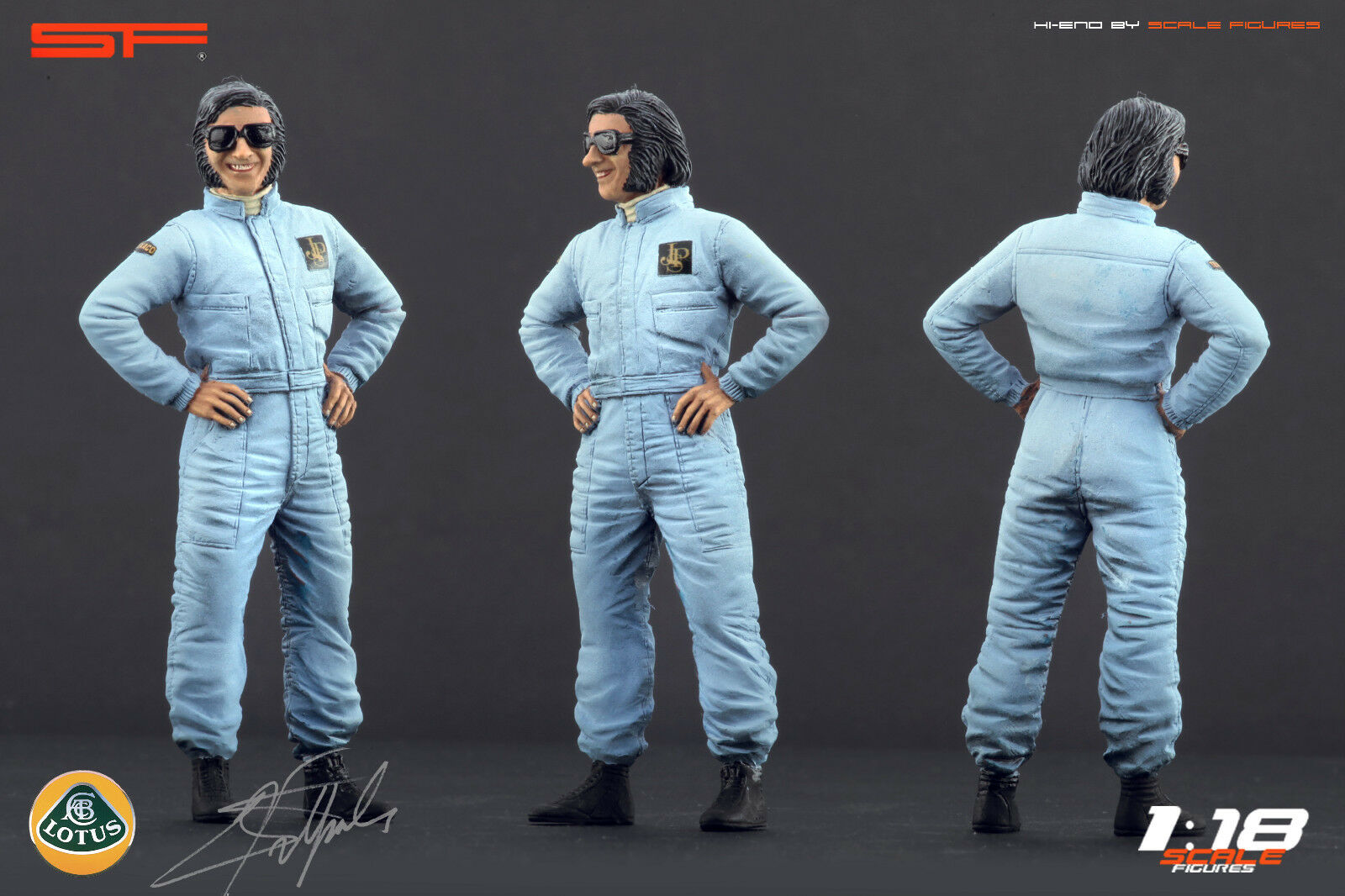 1/18 Emerson FITTIPALDI von SF Scale Figures - Handarbeit -