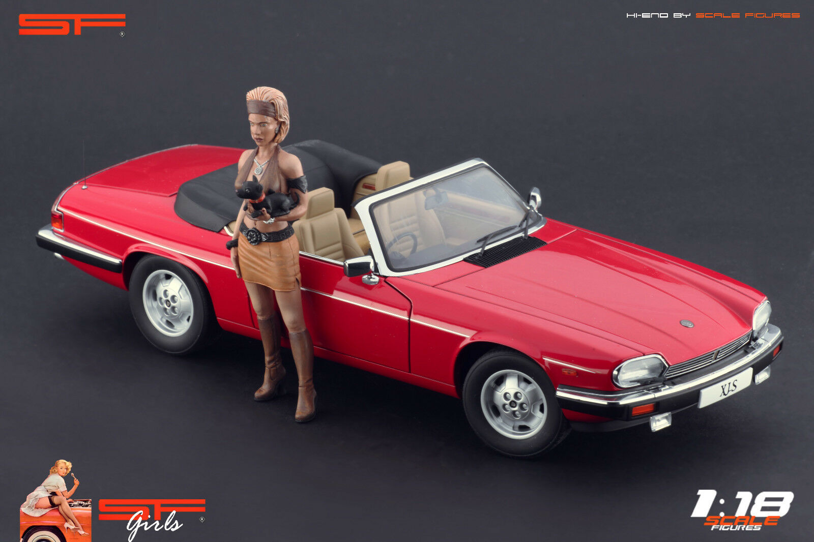 1/18 HippieGirl von SF Scale Figures - Handarbeit -