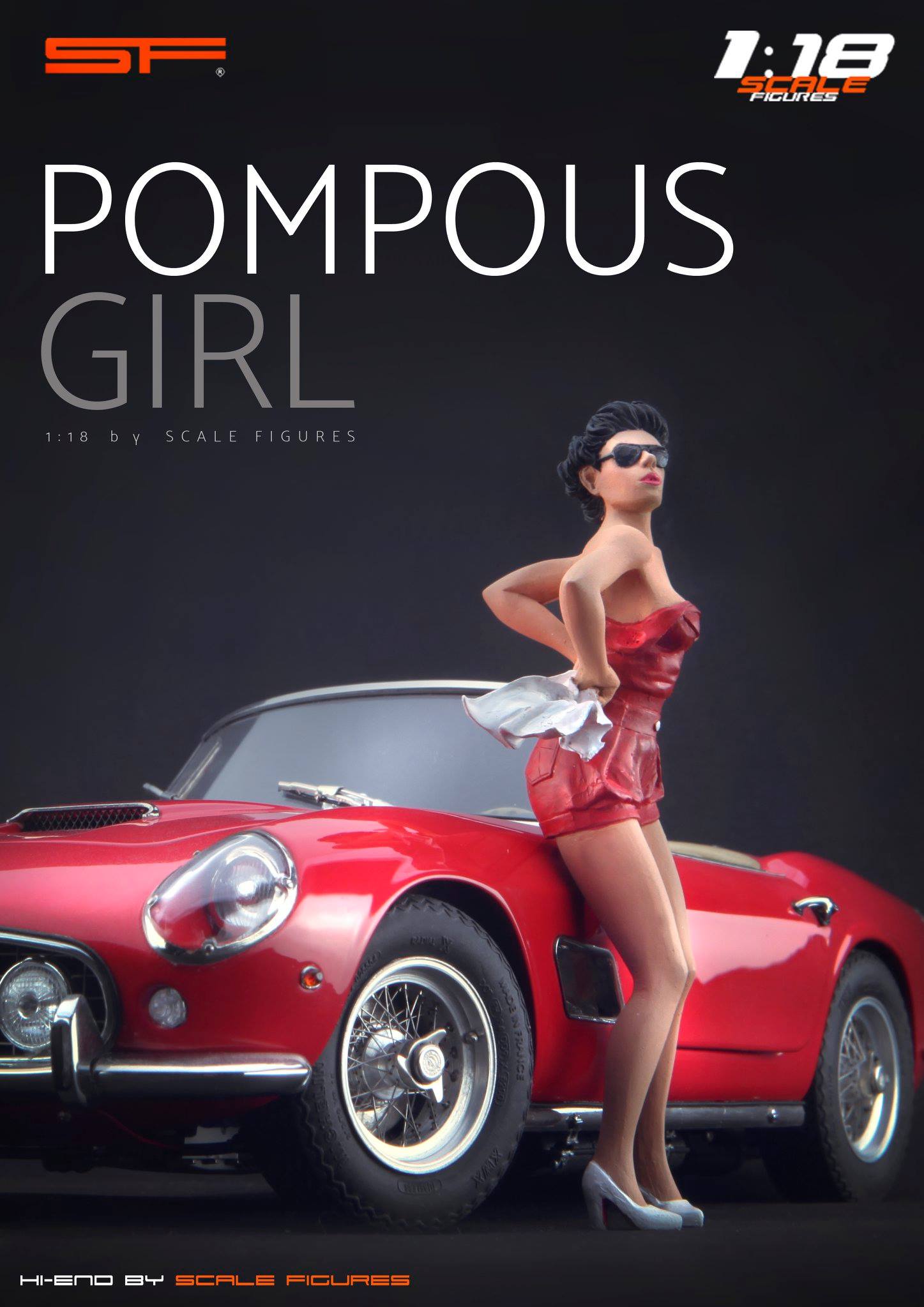1/18 Pompous Girl von SF Scale Figures - Handarbeit -