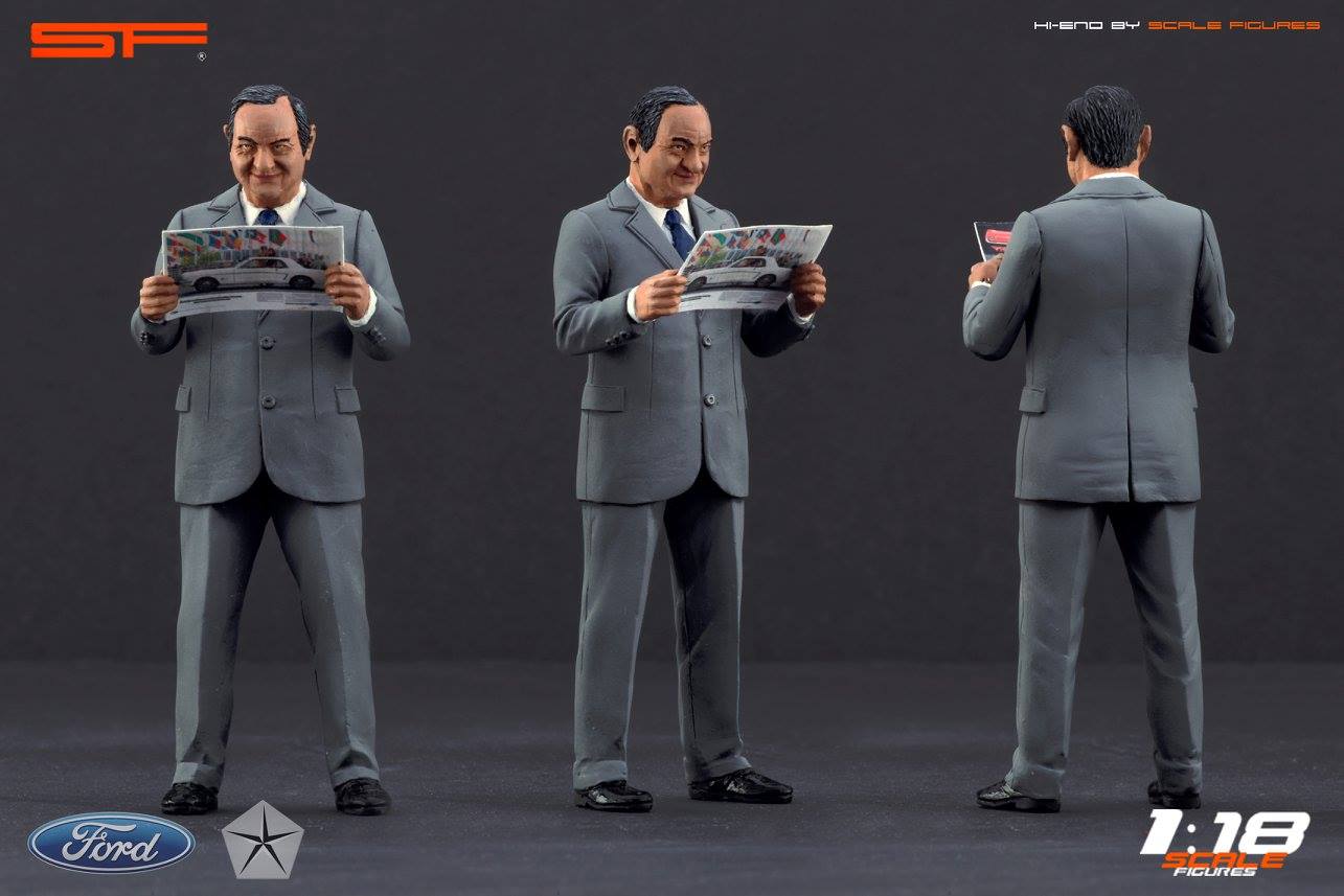 1/18 LEE IACOCCA  von SF Scale Figures - Handarbeit -