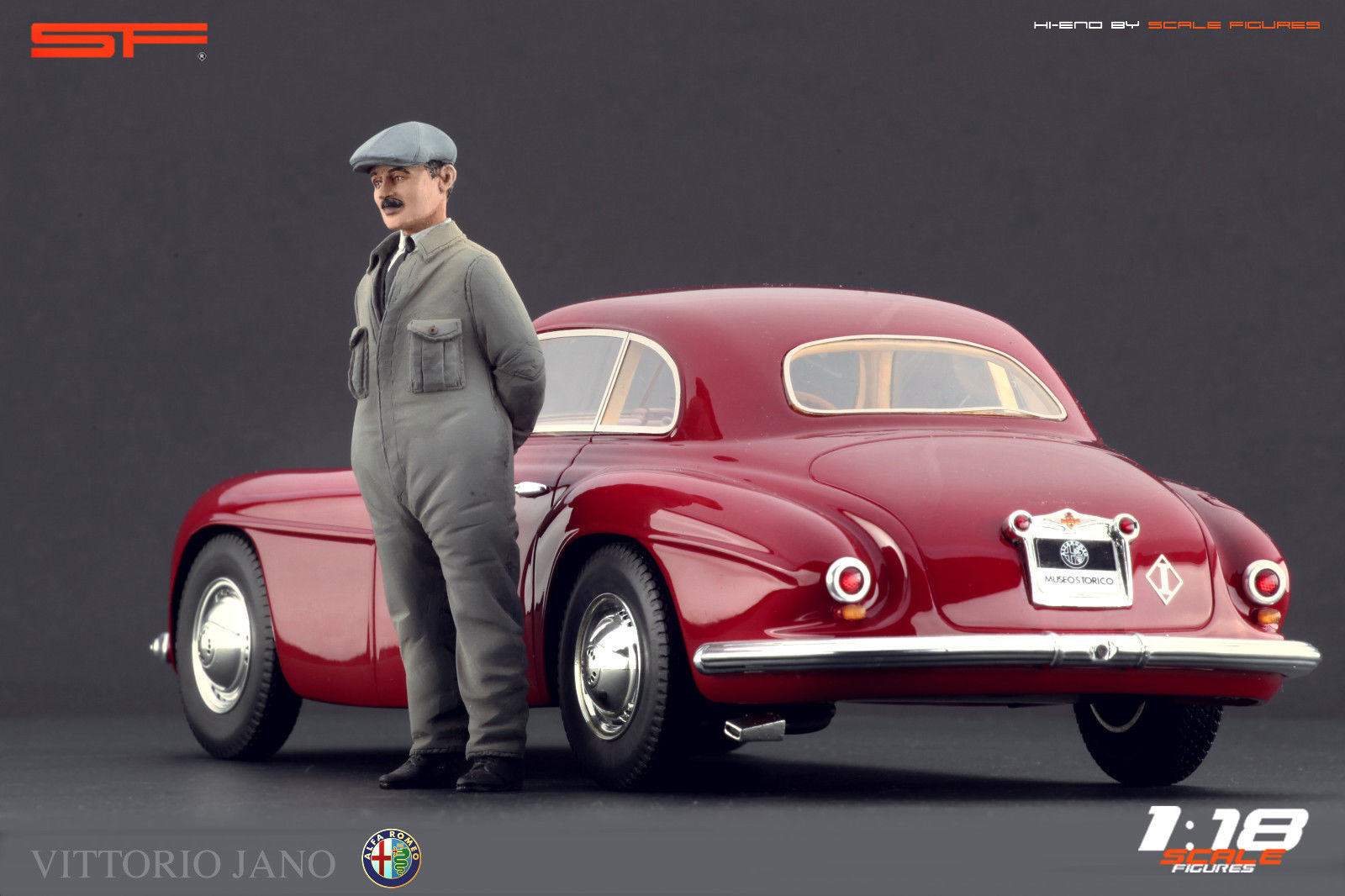 1/18 Figur VITTORIO JANO von SF Scale Figures - Handarbeit - SF118054