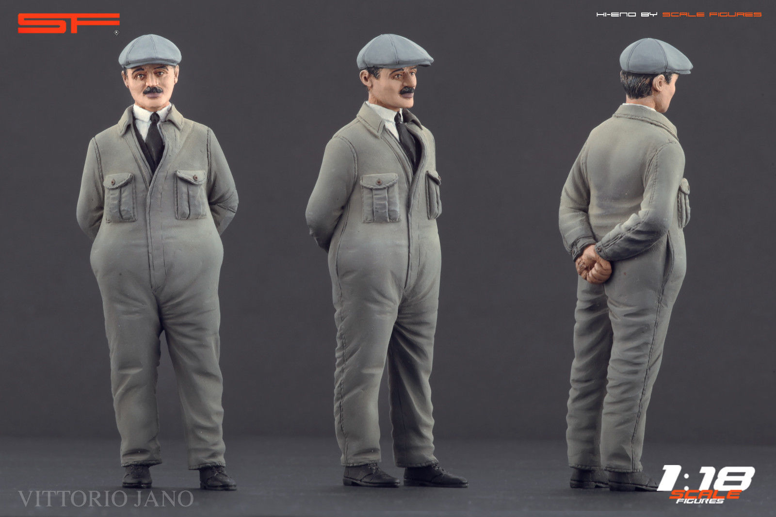 1/18 Figur VITTORIO JANO von SF Scale Figures - Handarbeit - SF118054